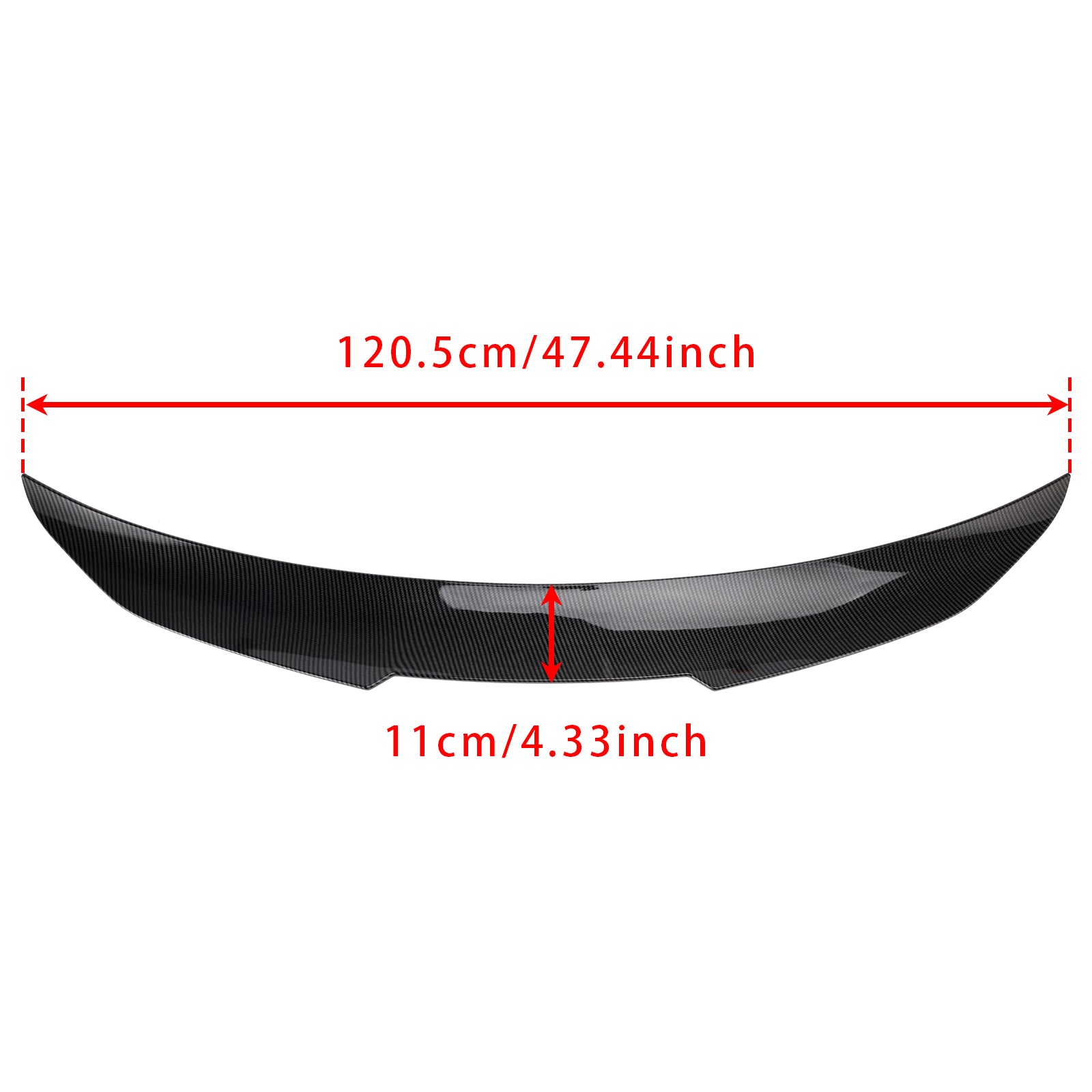 2014-2020 BMW 4 Series F36 4DR Coupe Carbon Fiber Look Rear Boot Spoiler PSM Style