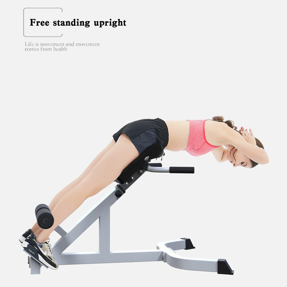 Supine Board Back Training Adjustable Roman Chair Back Extension Exercise Bench