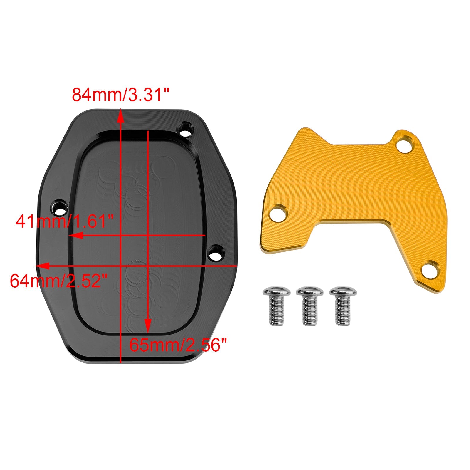 Kickstand Enlarge Plate Pad fit for Honda X-ADV 750 NSS750 2021-2025 Foza 750 2021-2023