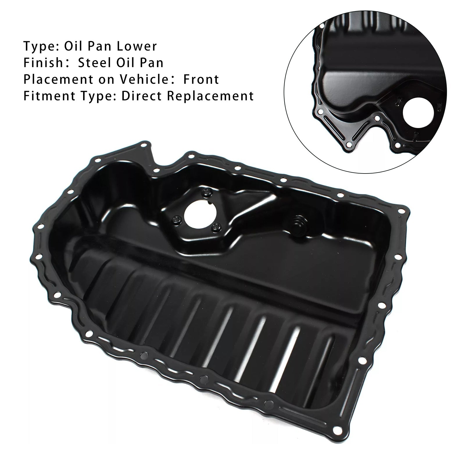 2006-2014 VW Golf 2.5L Oil Pan Lower 06J103600E 06J103600AF 264-713