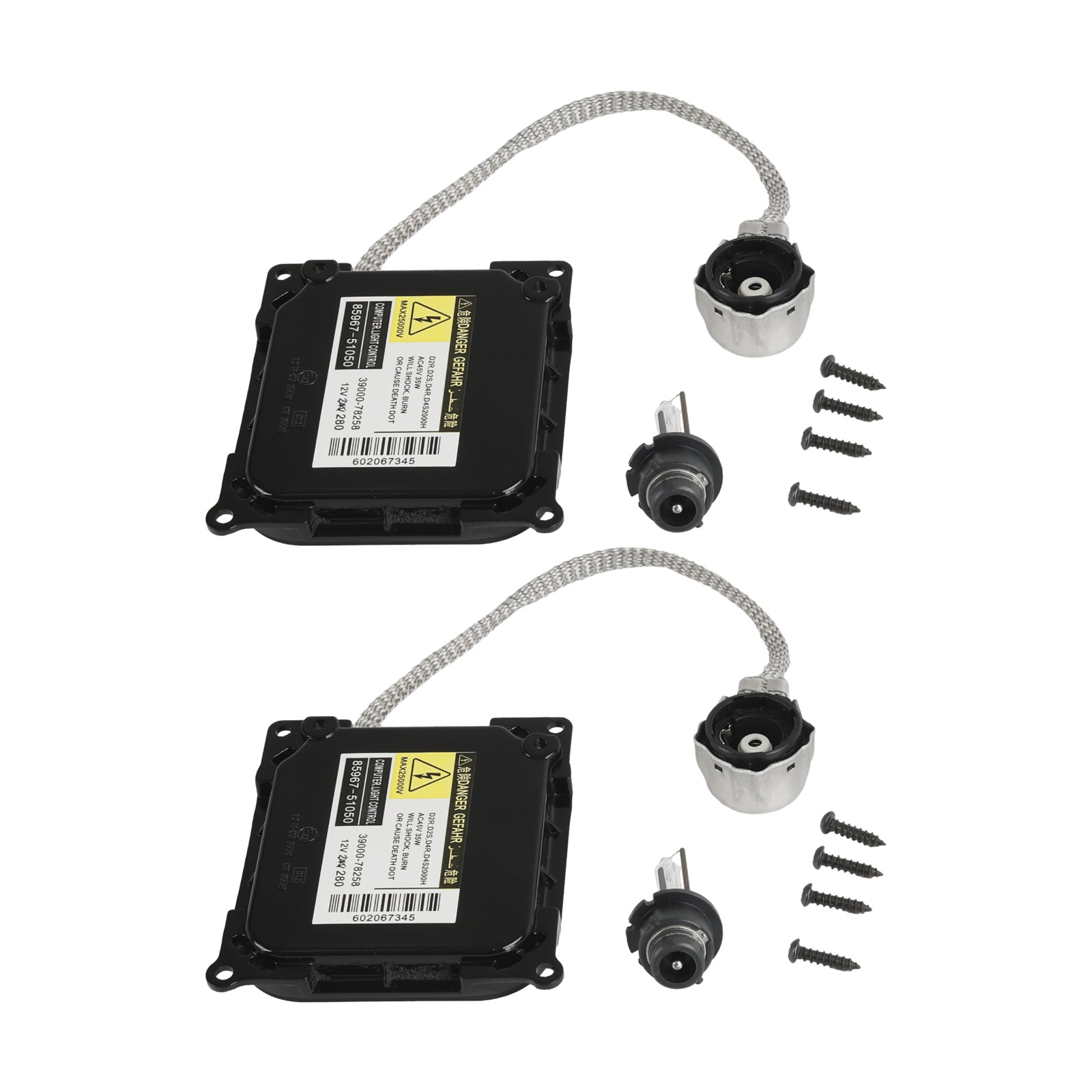 2006-2011 Lexus GS 350 450h 460 Xenon Ballast HID D4R Bulb Kit Module Control Unit 85967-51040 8110730D30 9098120024