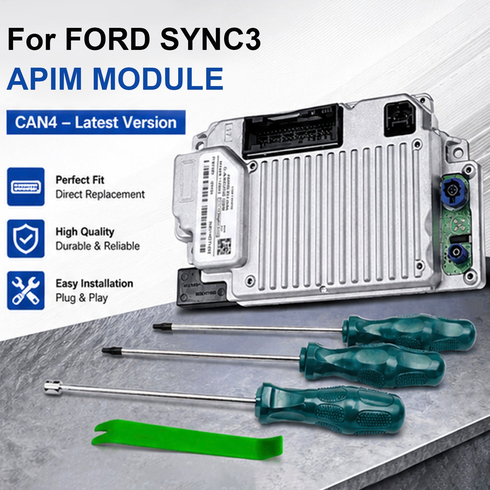 Sync 3 APIM 3.4 Navigation Module for Ford Lincoln Vin Programmed NAV