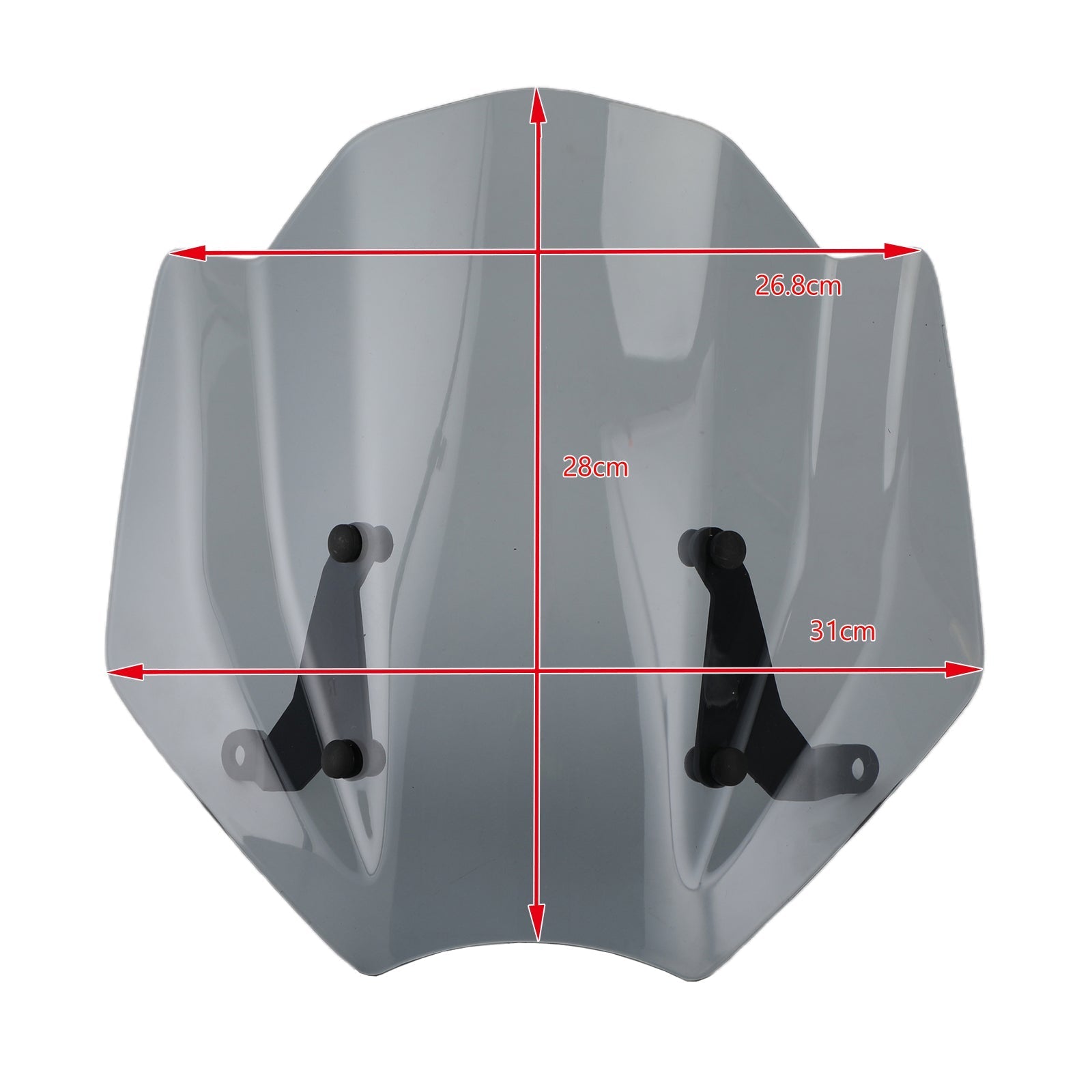 2021 Triumph Trident 660 New ABS Motorcycle Windshield WindScreen Generic
