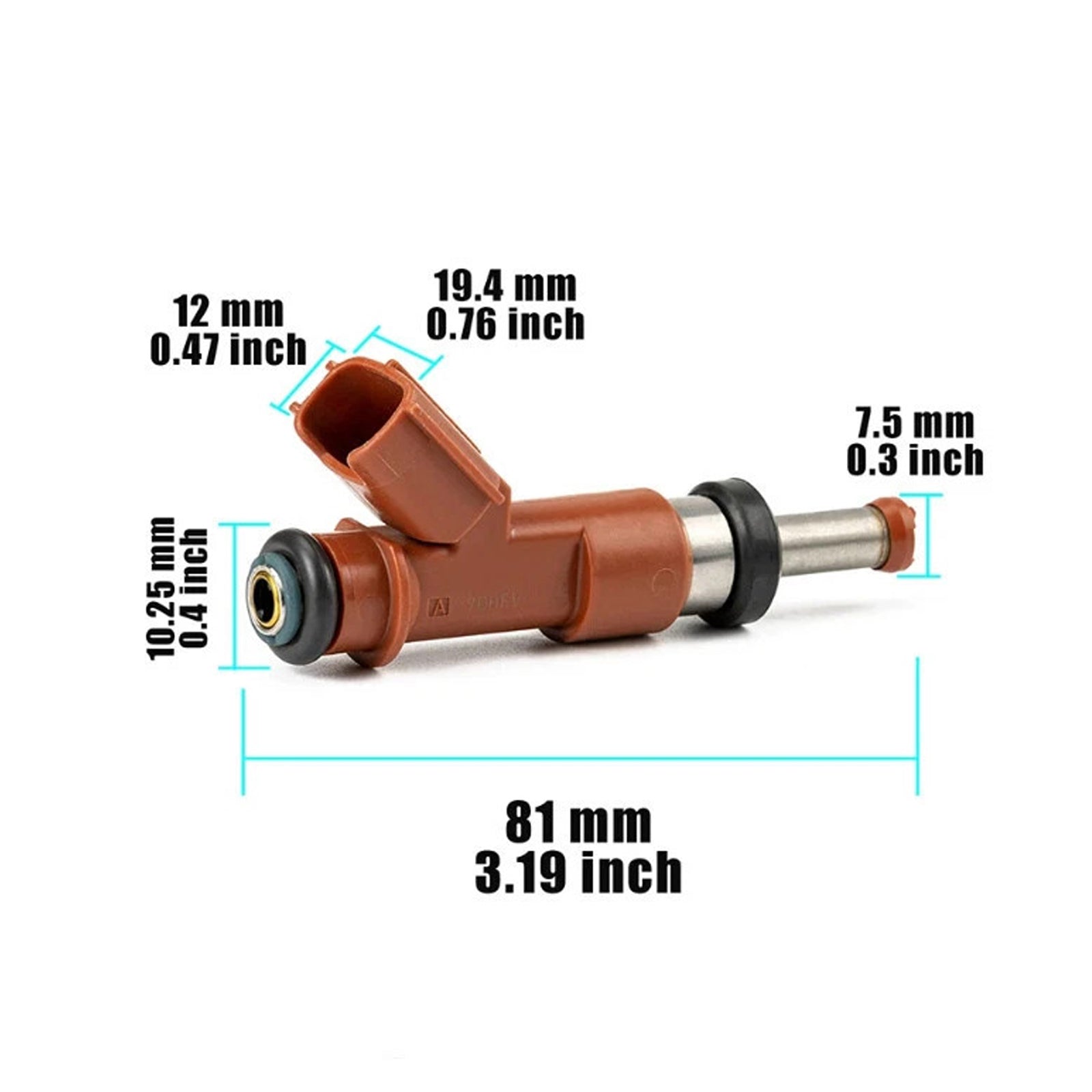 6Pcs Fuel Injector For Toyota Camry Sienna Lexus RX350 3.5L V6 07-15 23250-31050