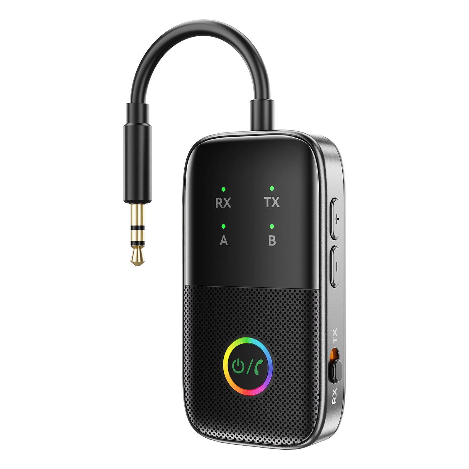 Bluetooth Receiver Transmitter Two-in-One AUX Car Hands-free Adapter Two-to-Two