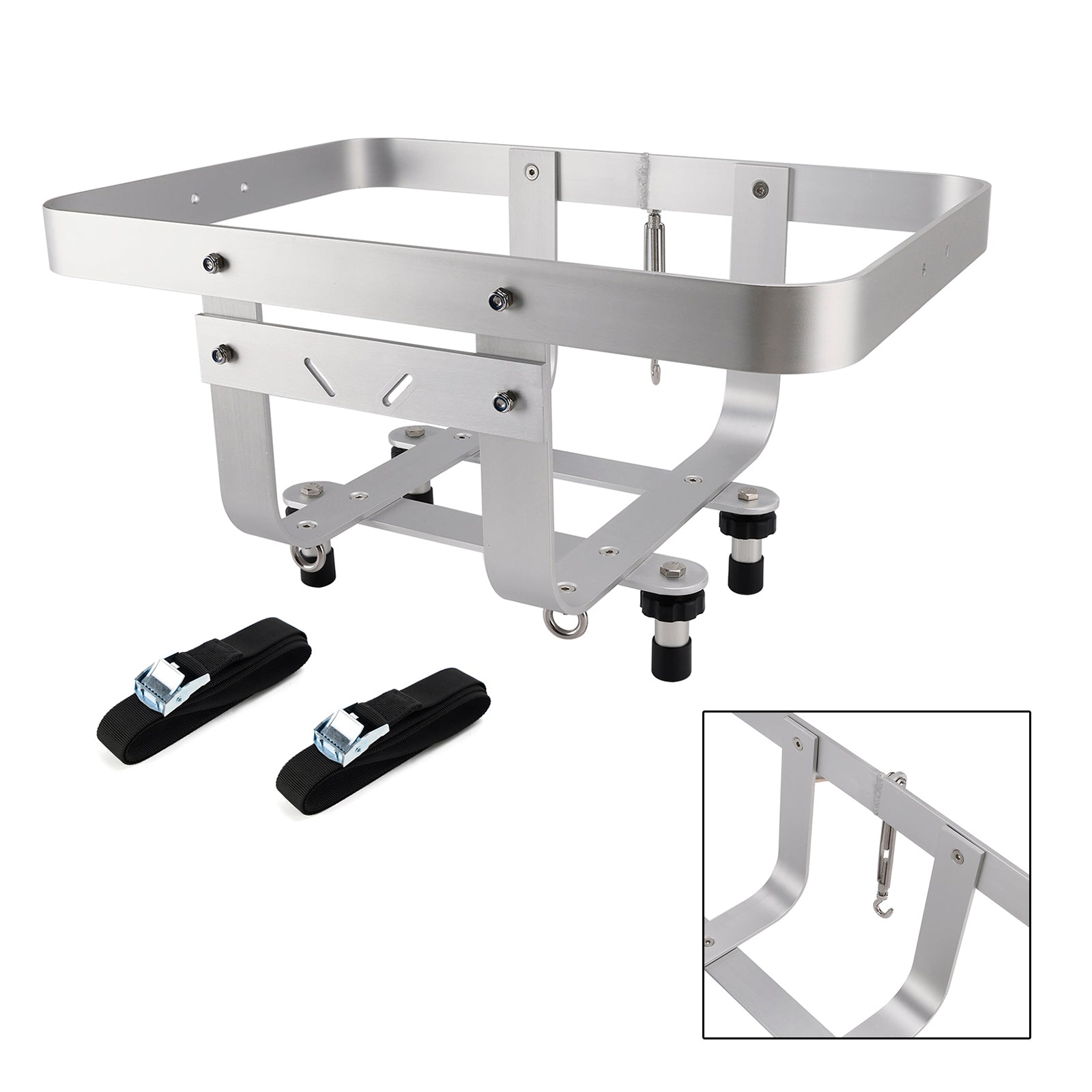 Universal Cargo Rack Cooler Bracket Fuel Can Mounts For Sea Doo Atv Pwc Utv