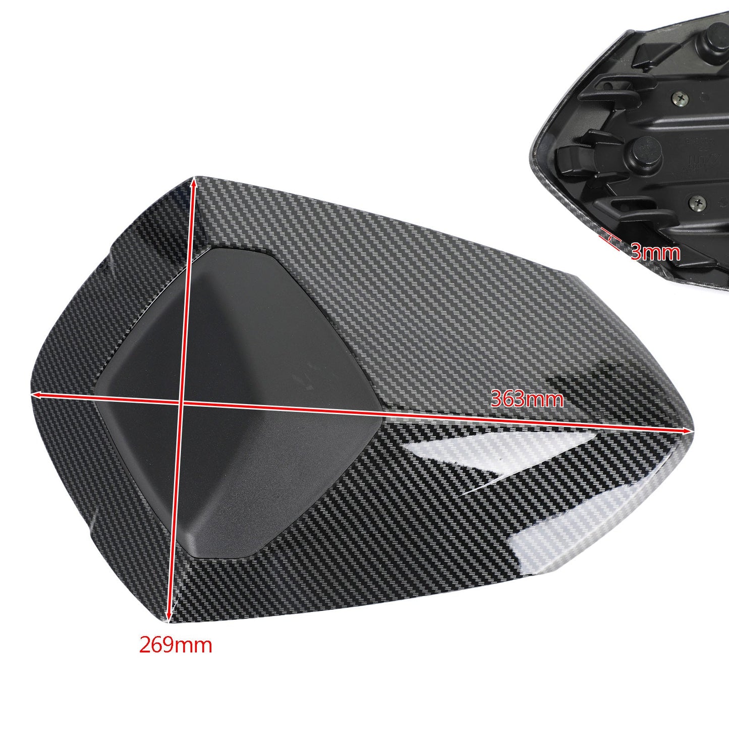 18-21 Speed Triple RS 1050 Carbon Rear Tail Seat Fairing Cowl Cover