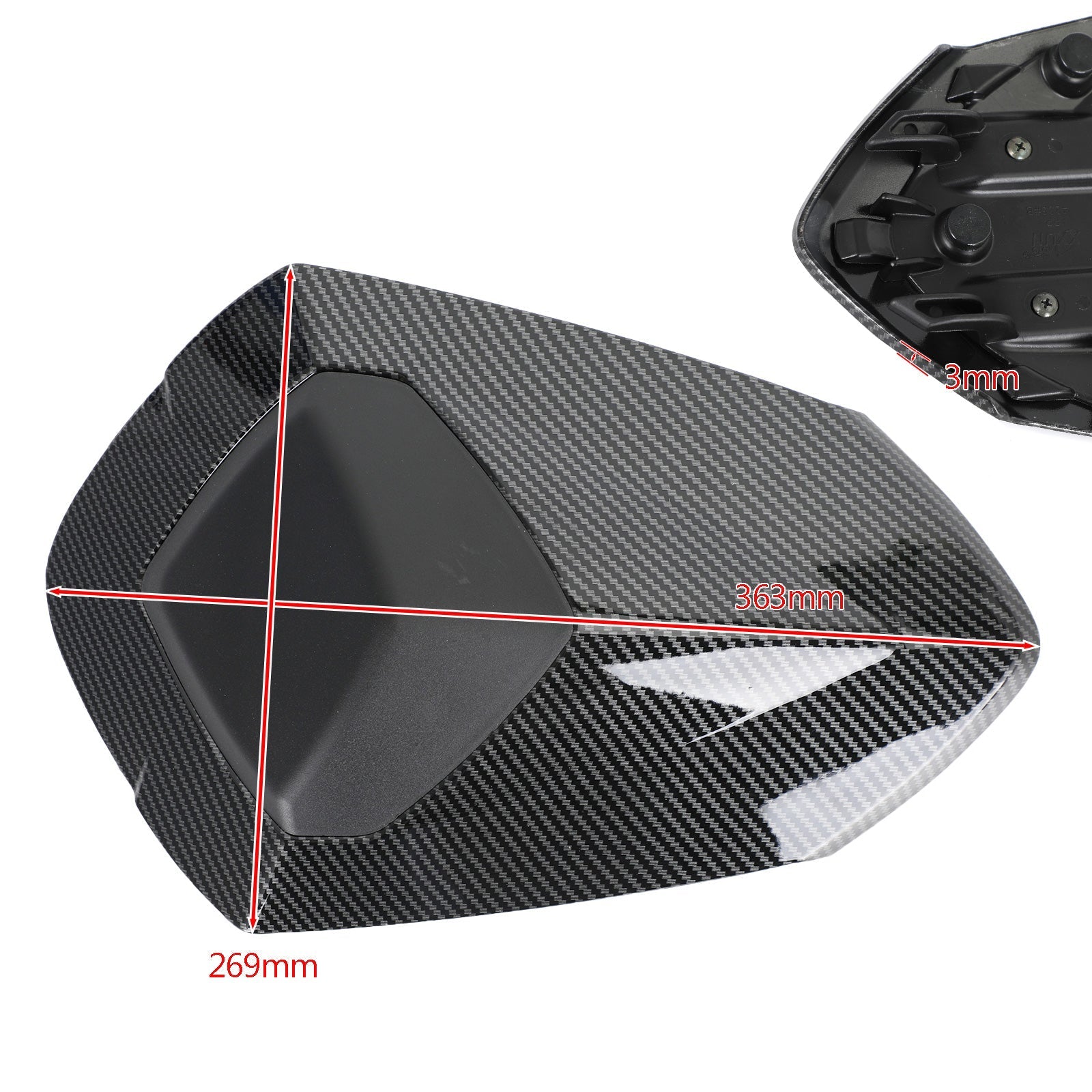 2018-2021 Triumph Speed Triple RS 1050 Rear Tail Seat Fairing Cowl Cover Generic
