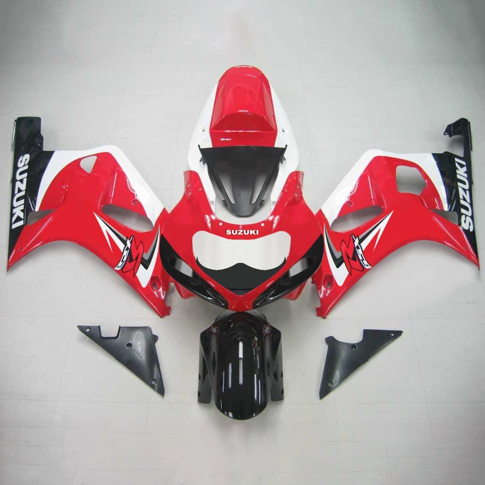 2001-2003 Suzuki GSXR750 K1 Amotopart Injection Fairing Kit Bodywork Plastic ABS #128