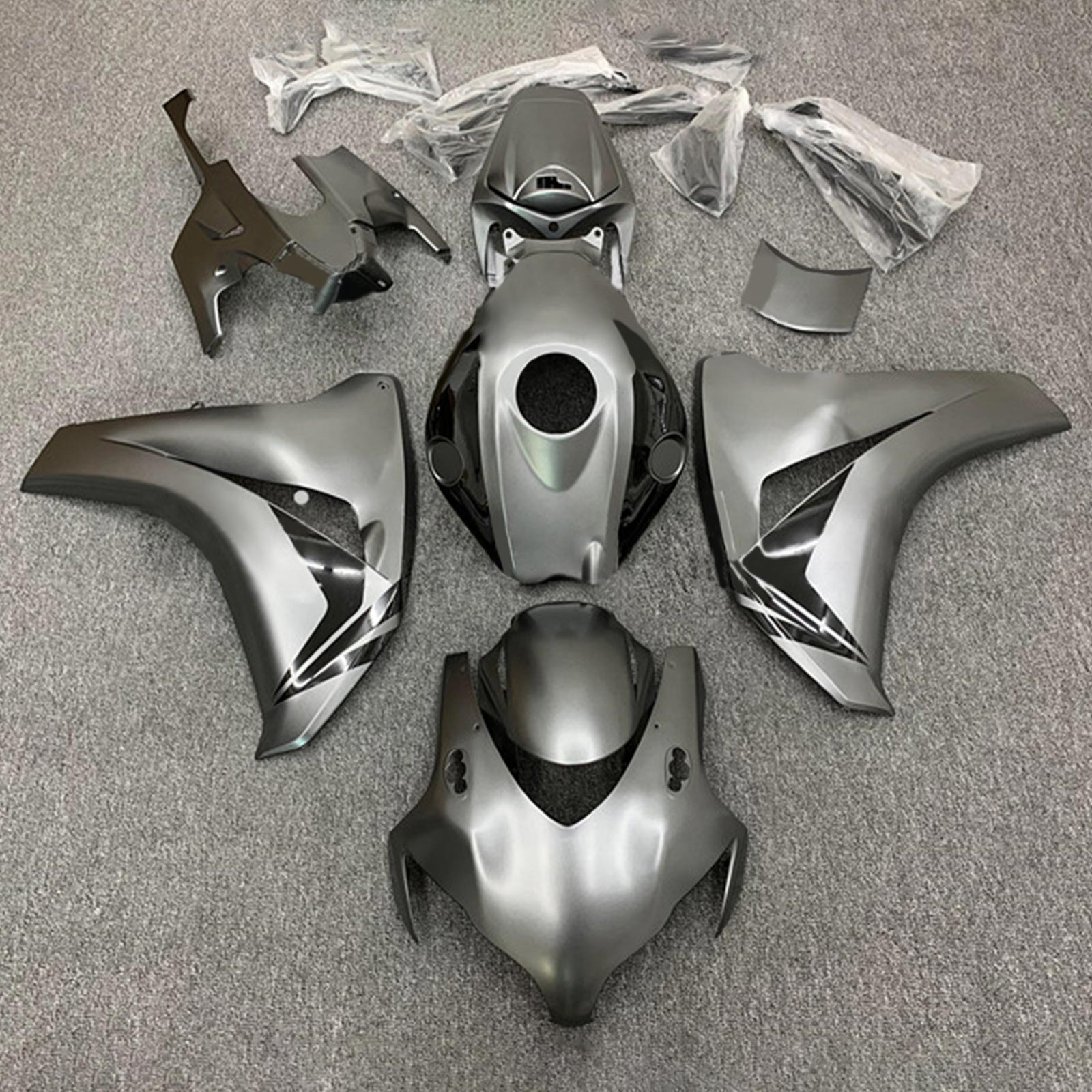 2008-2011 Honda CBR1000RR Injection Fairing Kit Bodywork Plastic ABS#196