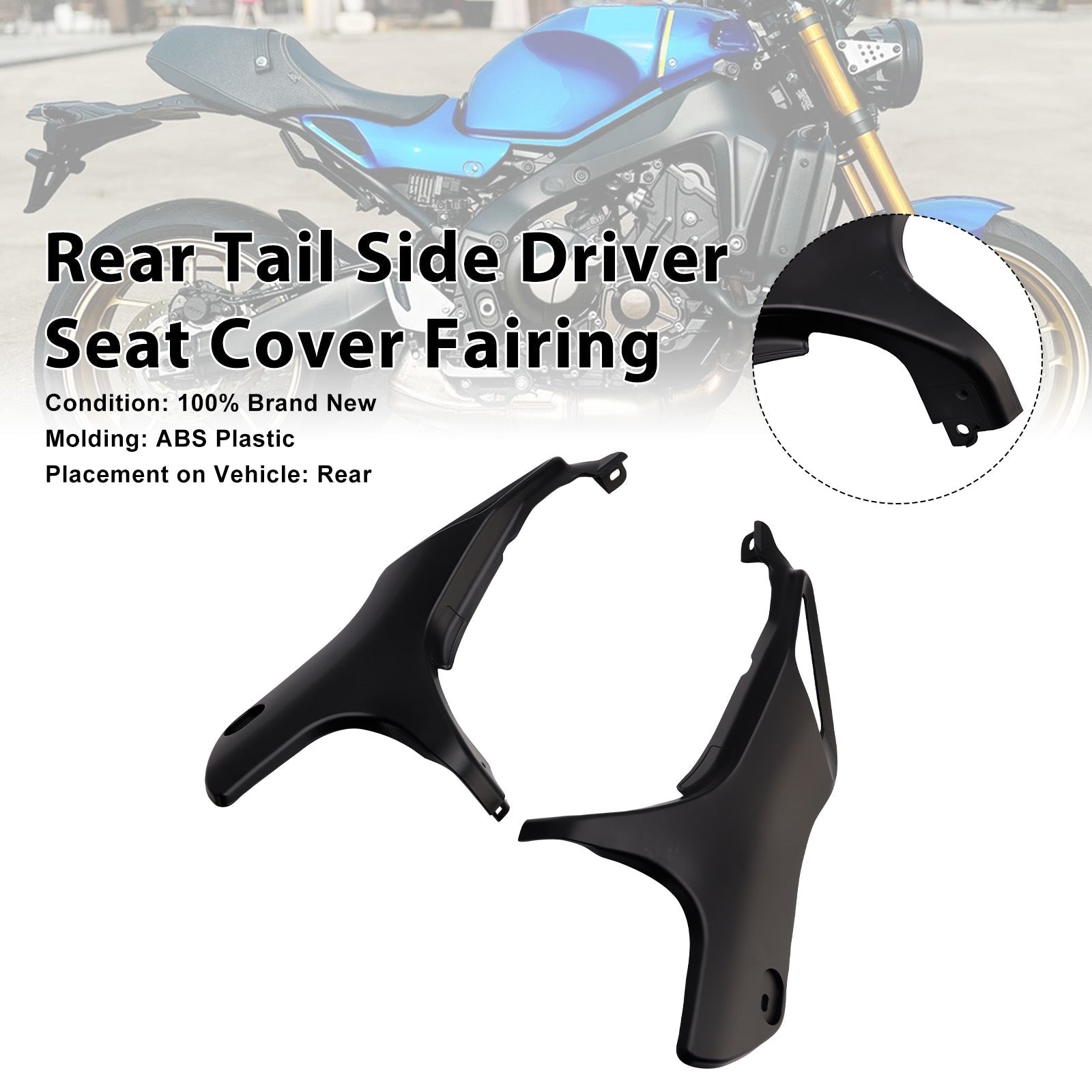 2022-2026 For Yamaha XSR900 Side Seat Fairing Panel Cowl