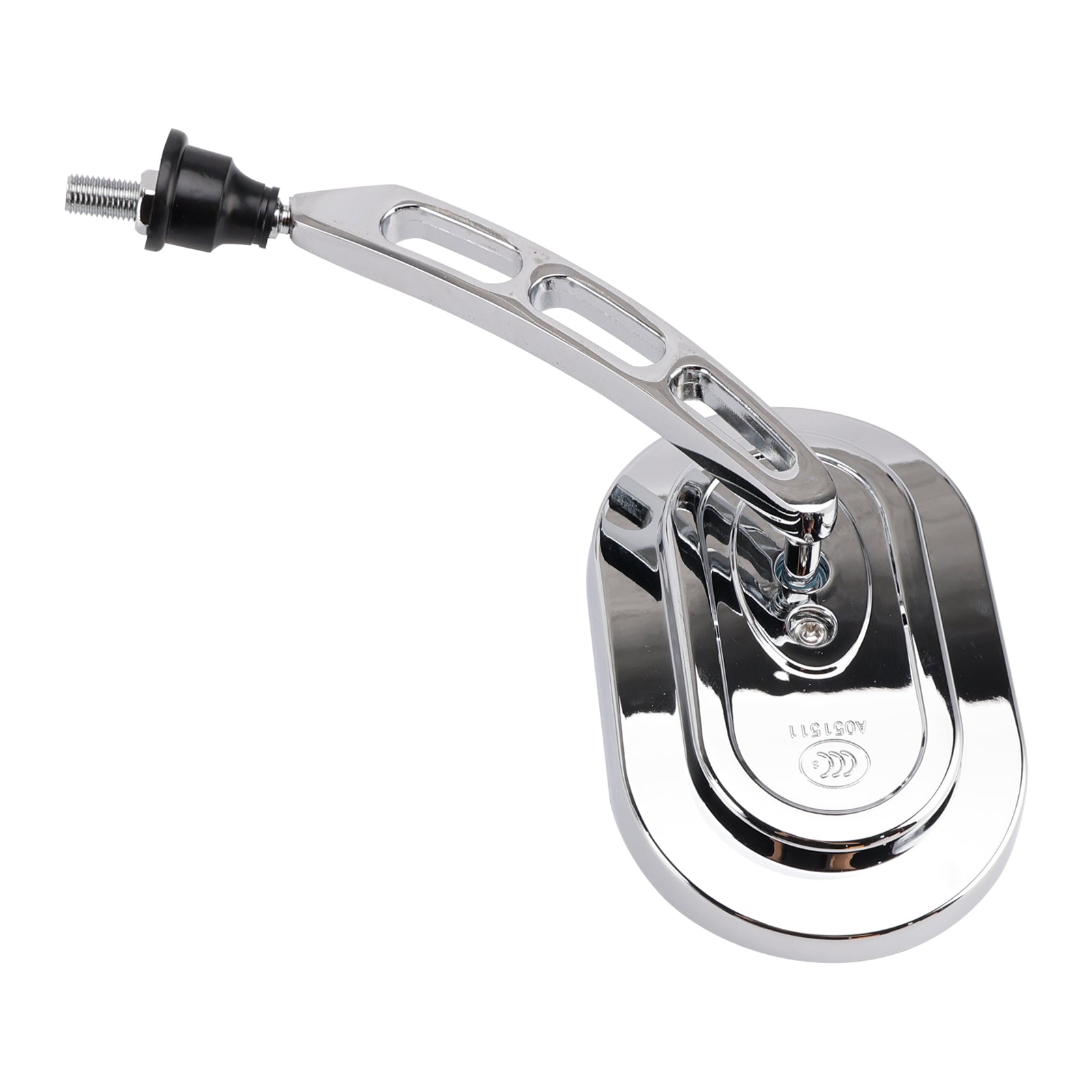 Pair of Chrome Mirrors Left & Right Mirror Set 10mm For Motorcycle Chopper