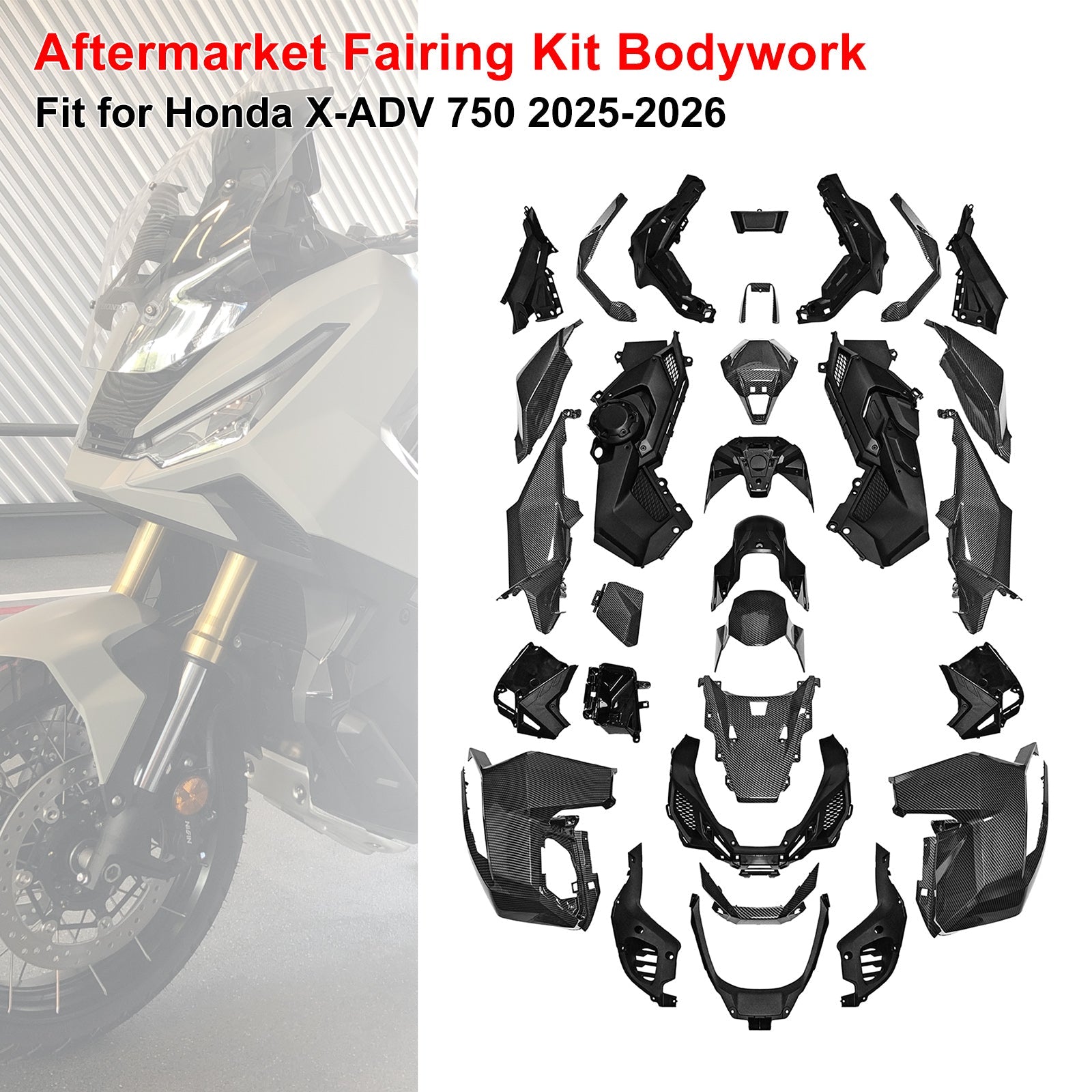 Injection Bodywork Fairing Kit for Honda X-ADV 750 2025-2026