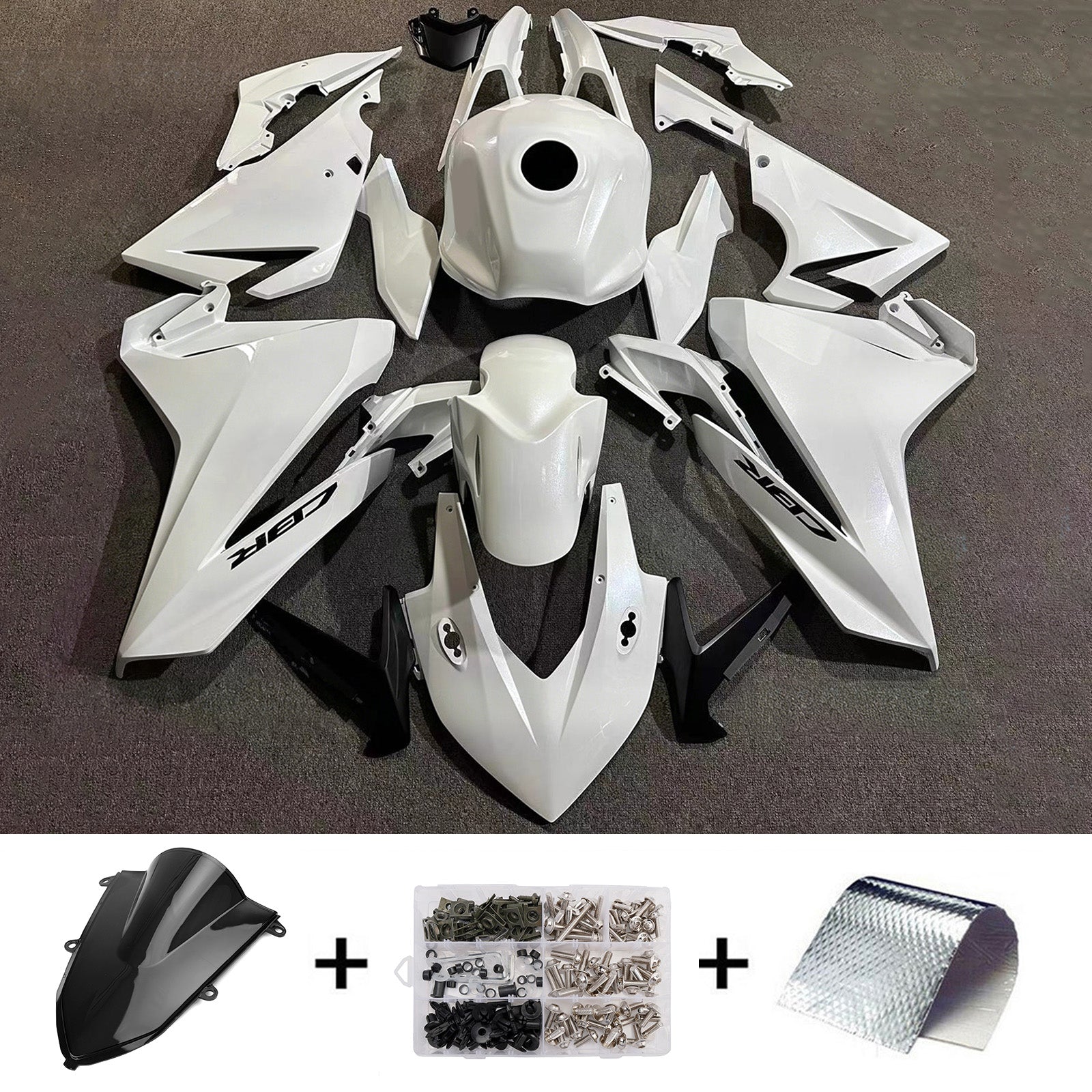Injection Fairing Kit Bodywork Plastic ABS For Honda CBR500R 2019-2021