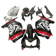 2008-2012 Kawasaki EX250 Ninja250R Injection Fairing Kit Bodywork Plastic ABS