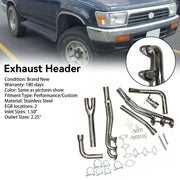 Stainless Exhaust Manifold Headers Fit Toyota 4Runner Pickup 1988-1995 3.0L V6