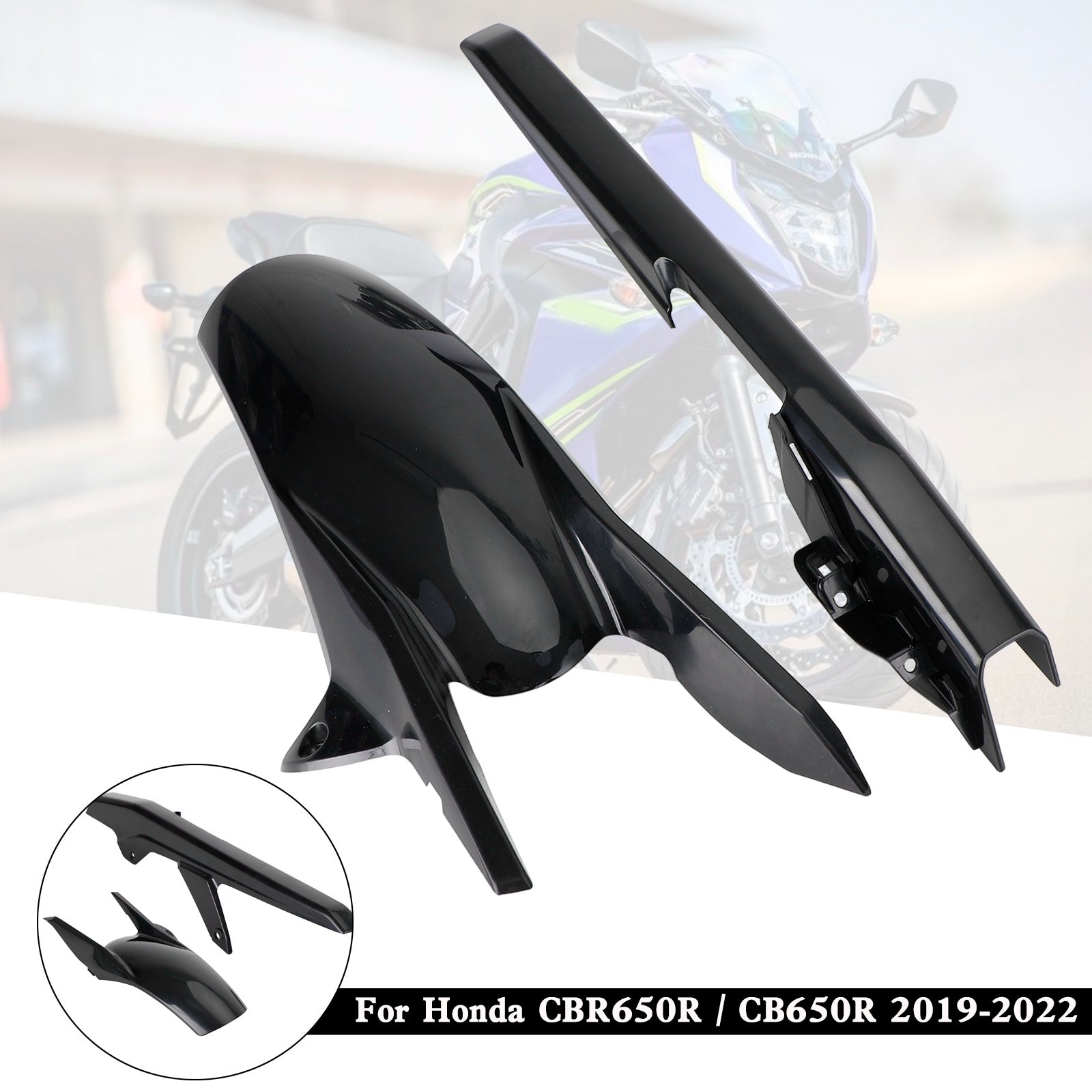 2019-2023 Honda CBR650R CB650R Rear Fender Mudguard Fairing Cowl
