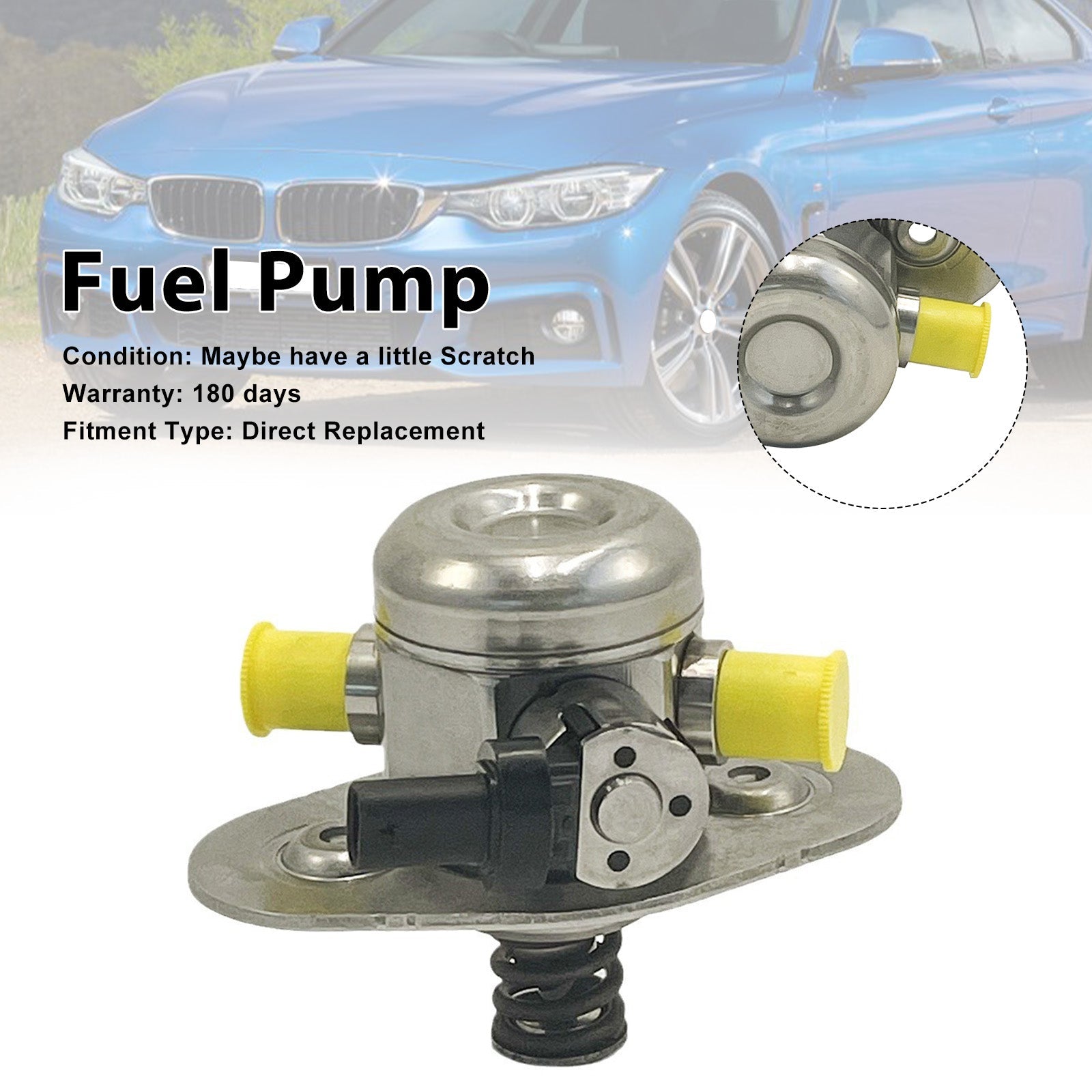 BMW B38 B58 B46 F20 F22 F30 F31 F32 G30 High Pressure Fuel Pump 13517642466