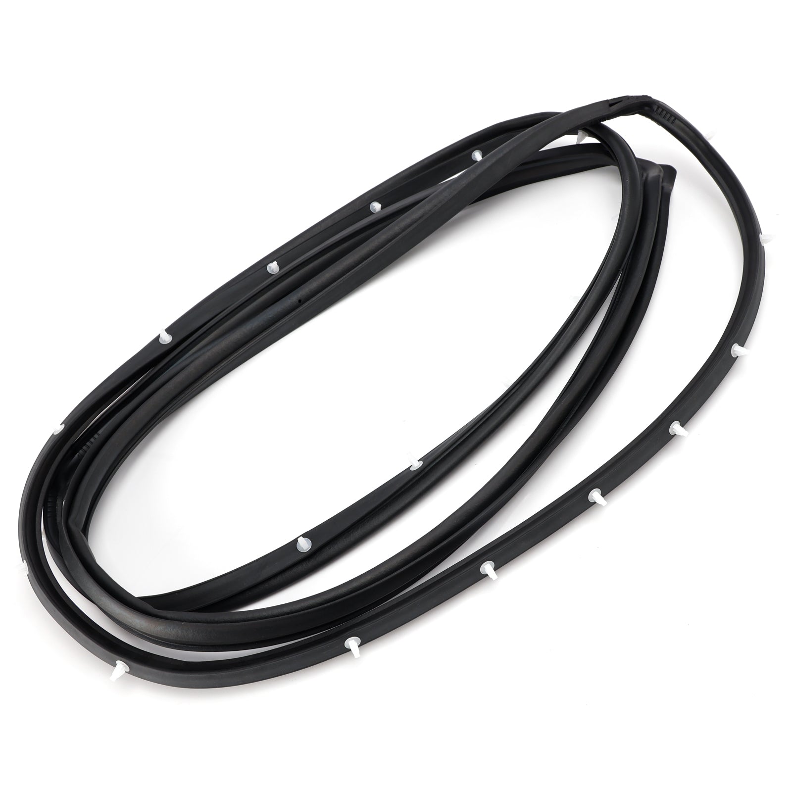2Pcs Left+Right Front Door Weatherstrip For Toyota Land Cruiser 70 Series 67861-60020