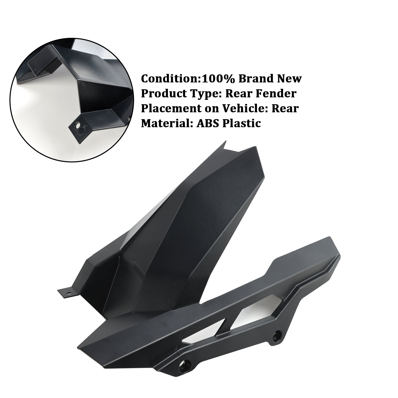 2023-2024 Kawasaki ZX-4RR Rear Fender Mudguard Fairing Cowl