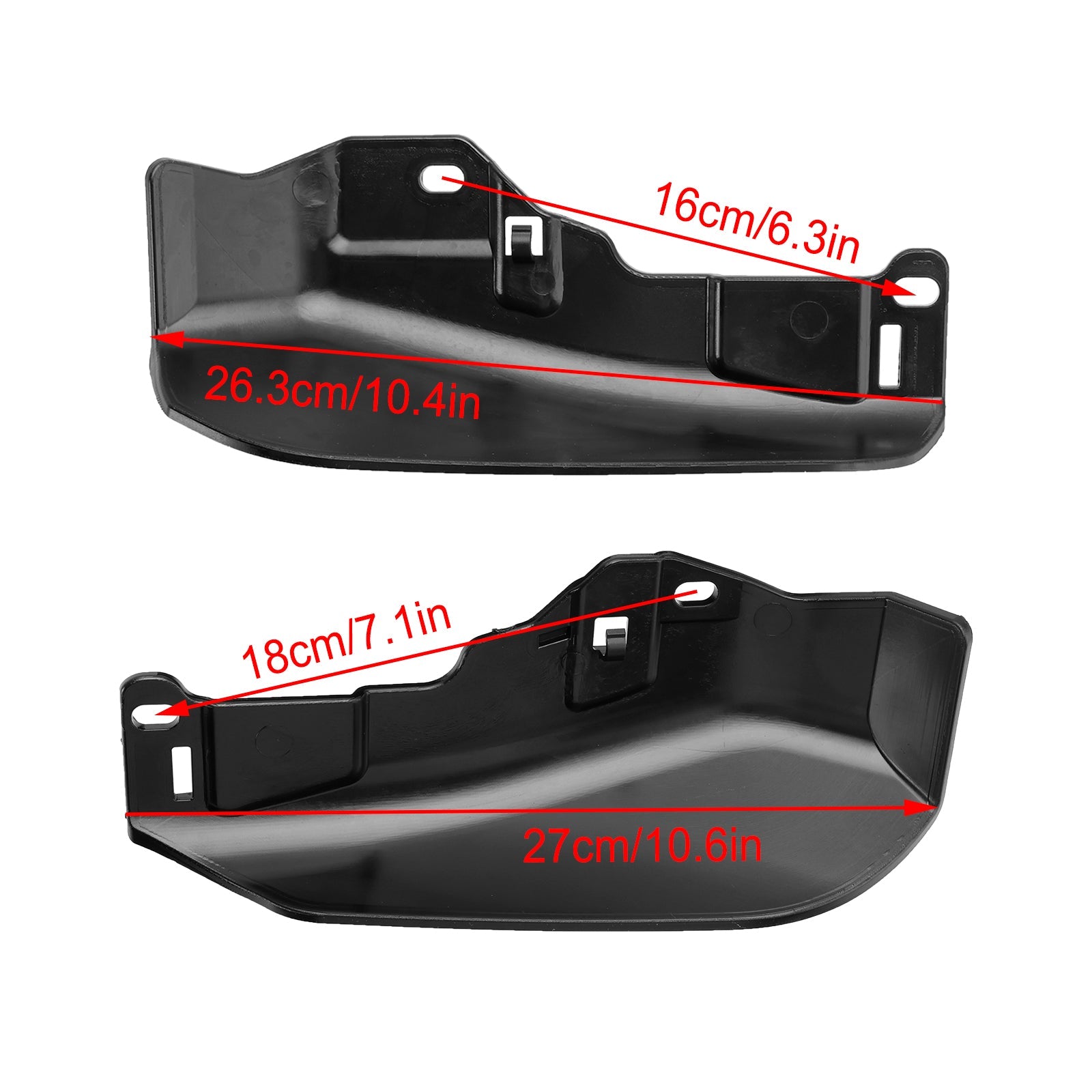2023-2024 Touring CVO Street Glide Road Glide Mid-Frame Air Heat Deflector