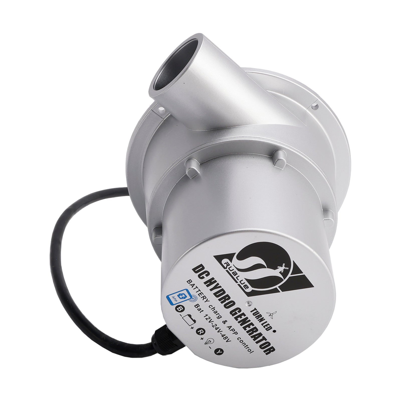 12/24/48V Water Flow Turbine Small Hydroelectric Generator Bat12V-24V-48V 36/50W
