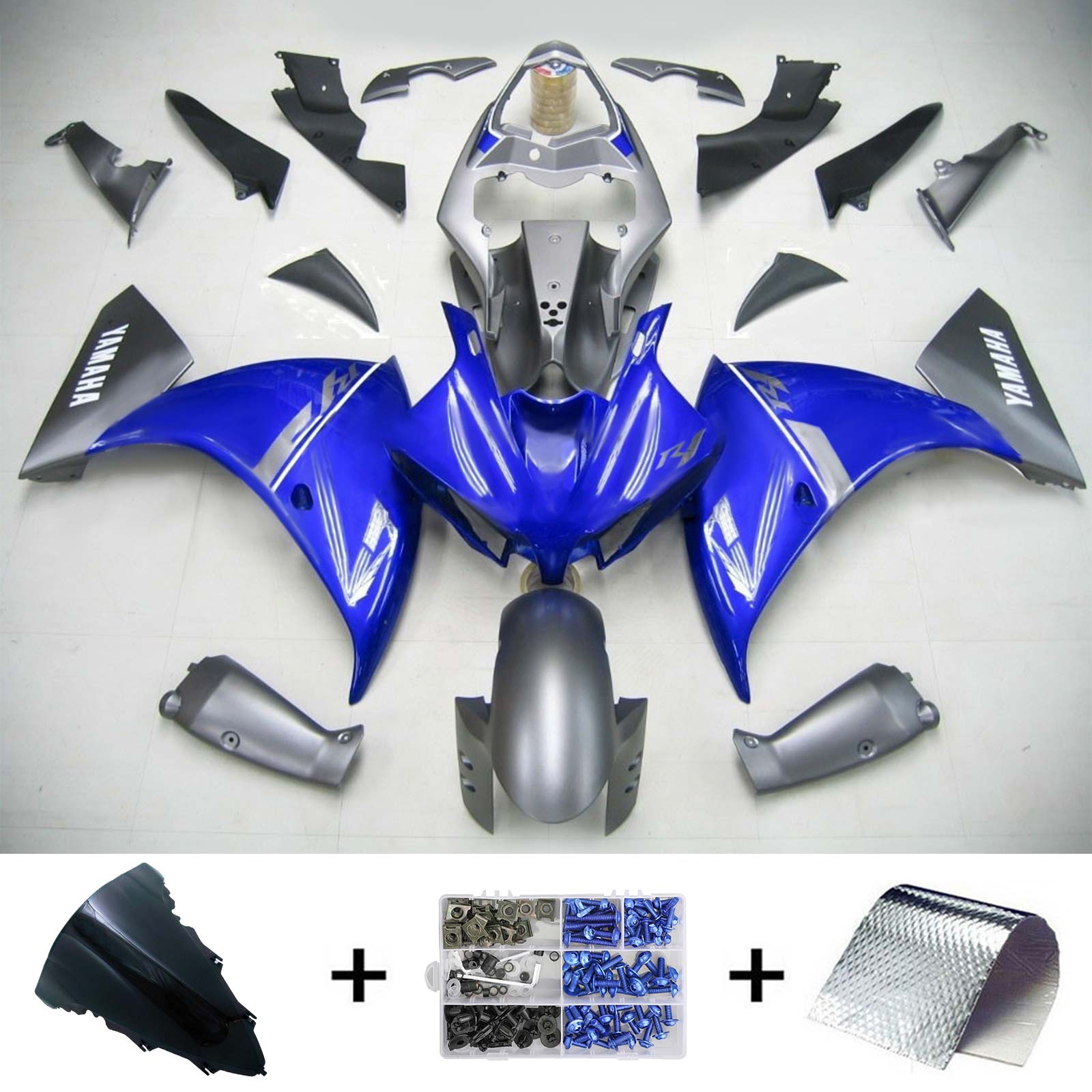 2009-2011 Yamaha YZF 1000 R1 Fairing Kit Generic