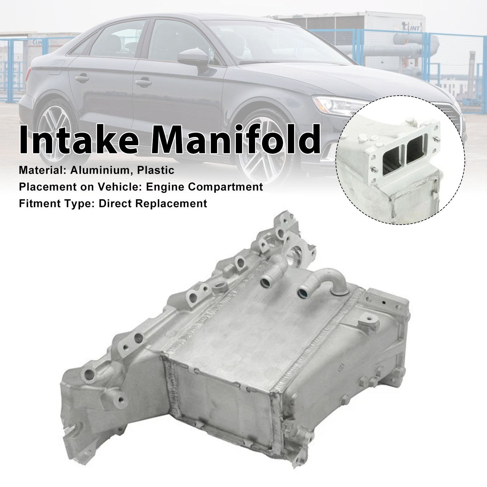 2013-2017 For VW Golf Van VII Variant 1.6 TDI BlueMotion Intake Manifold Intercooler 04L129711AC