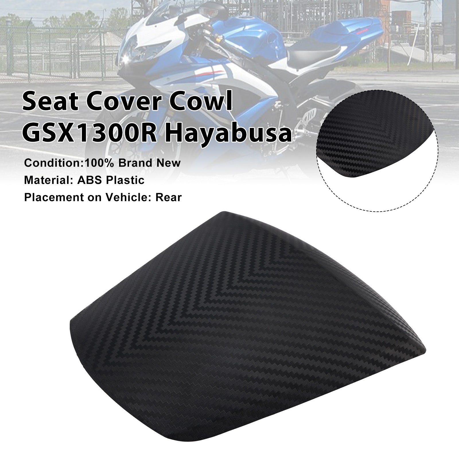 Rear Seat Fairing Cover For Suzuki GSXR600 GSXR750 K11 2011-2026