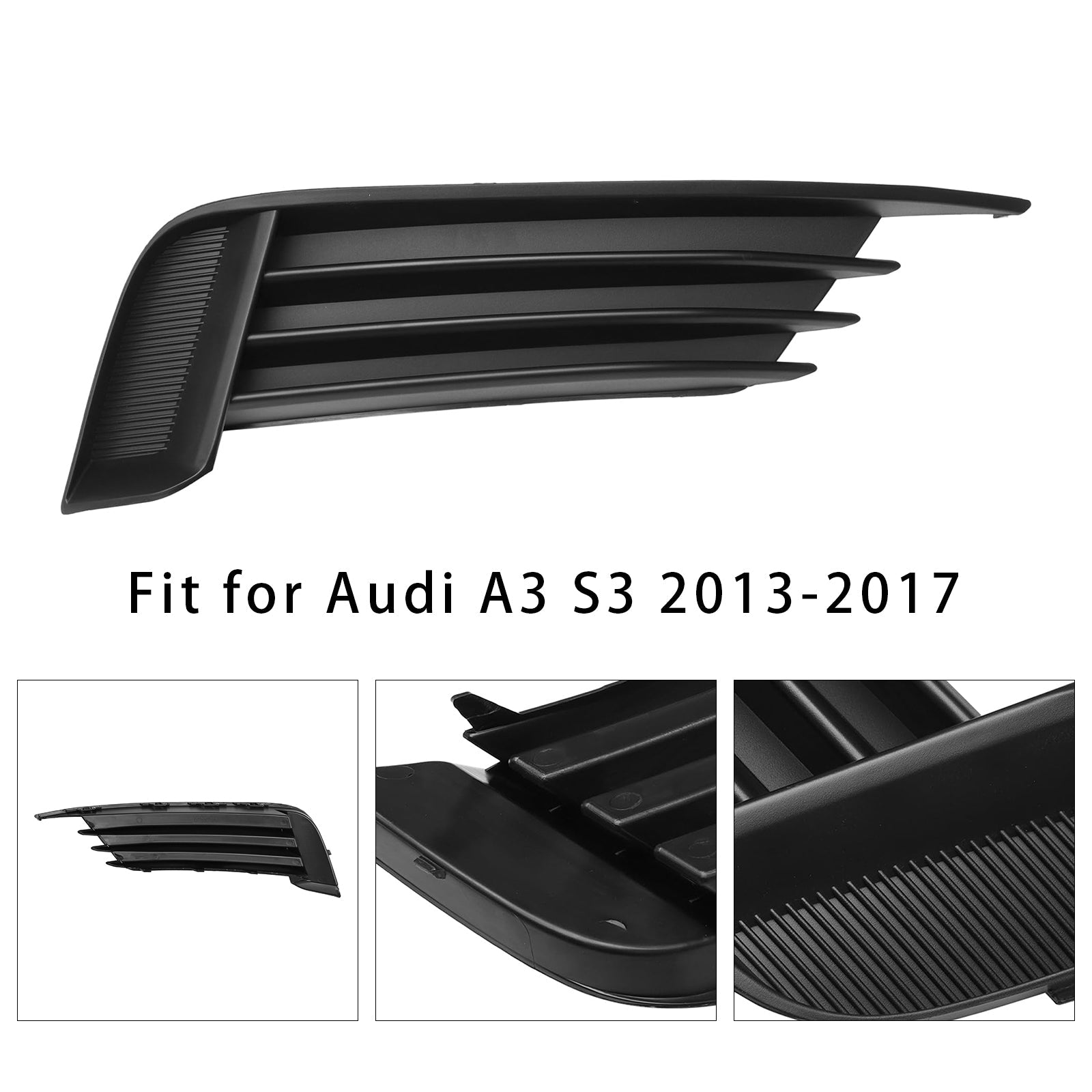 2013-2017 Audi A3 S3 Fog Light Grille Right Side 8V5807682