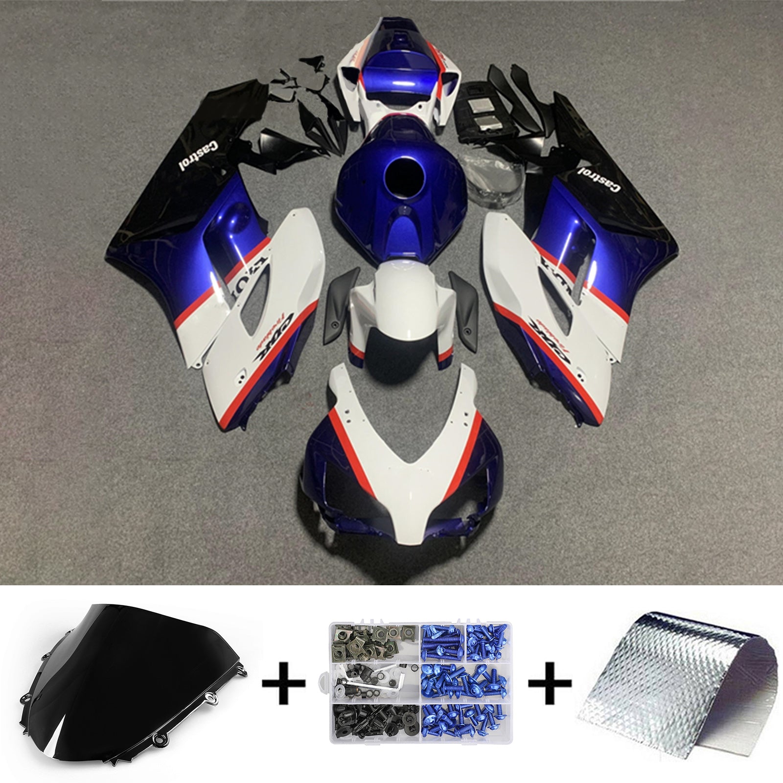 2004-2005 Honda CBR1000RR Fairing Kit Bodywork Plastic ABS