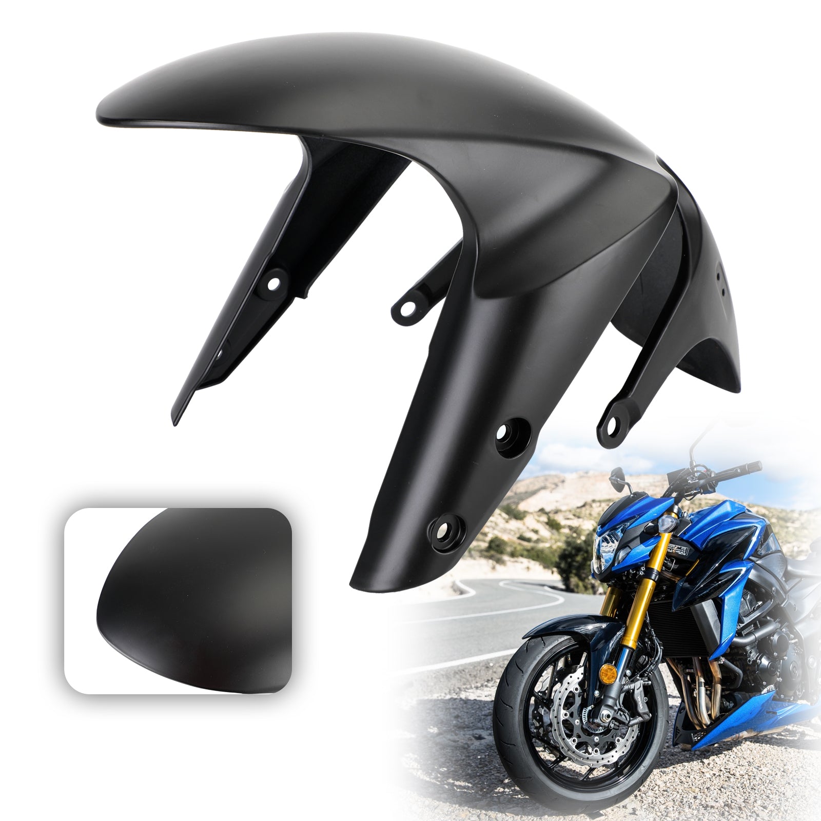 2017-2021S Suzuki GSX-S750 Front Fender Mud Guard Hugger Cowling Fairing Generic