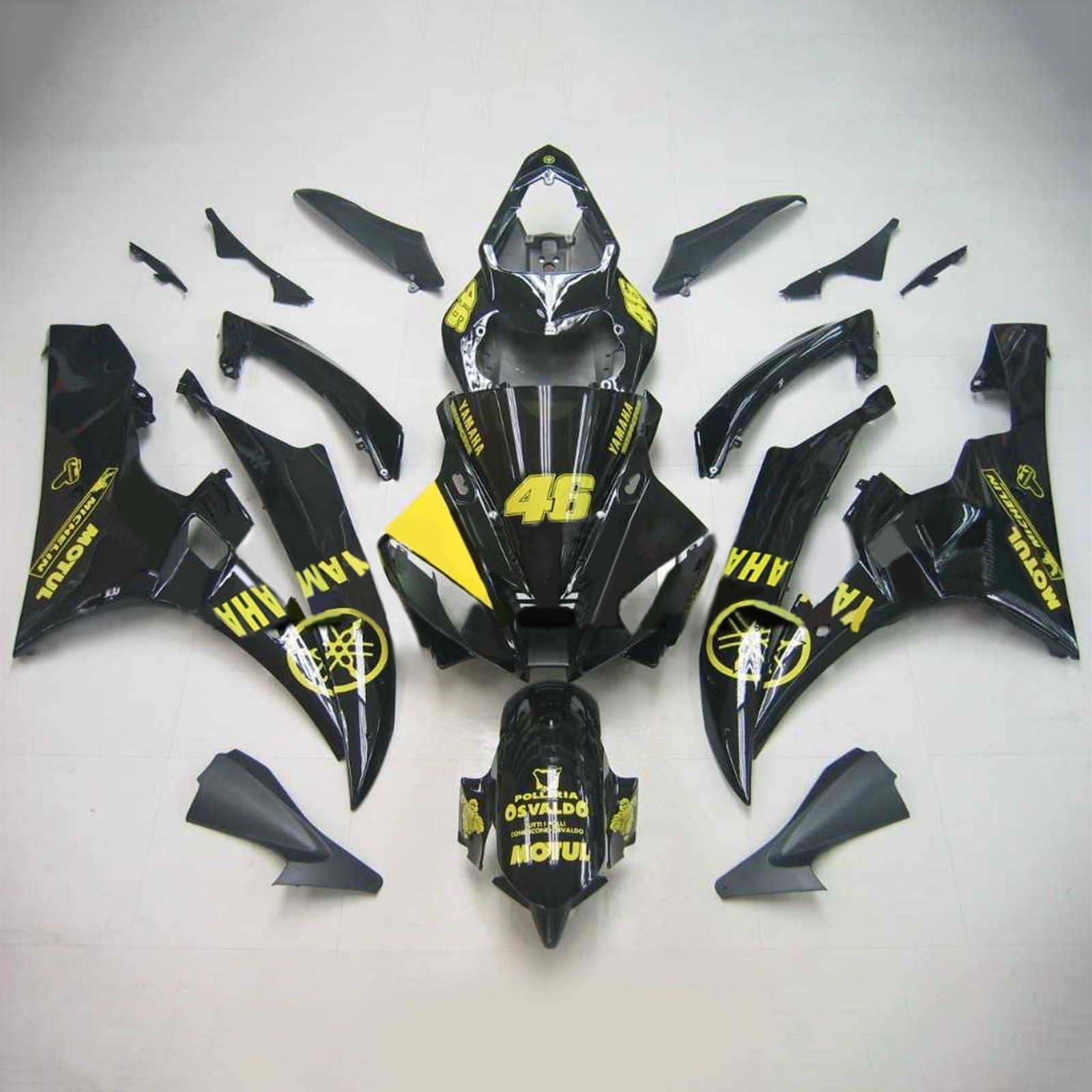 2006-2007 Yamaha YZF 600 R6 Fairing Kit Generic