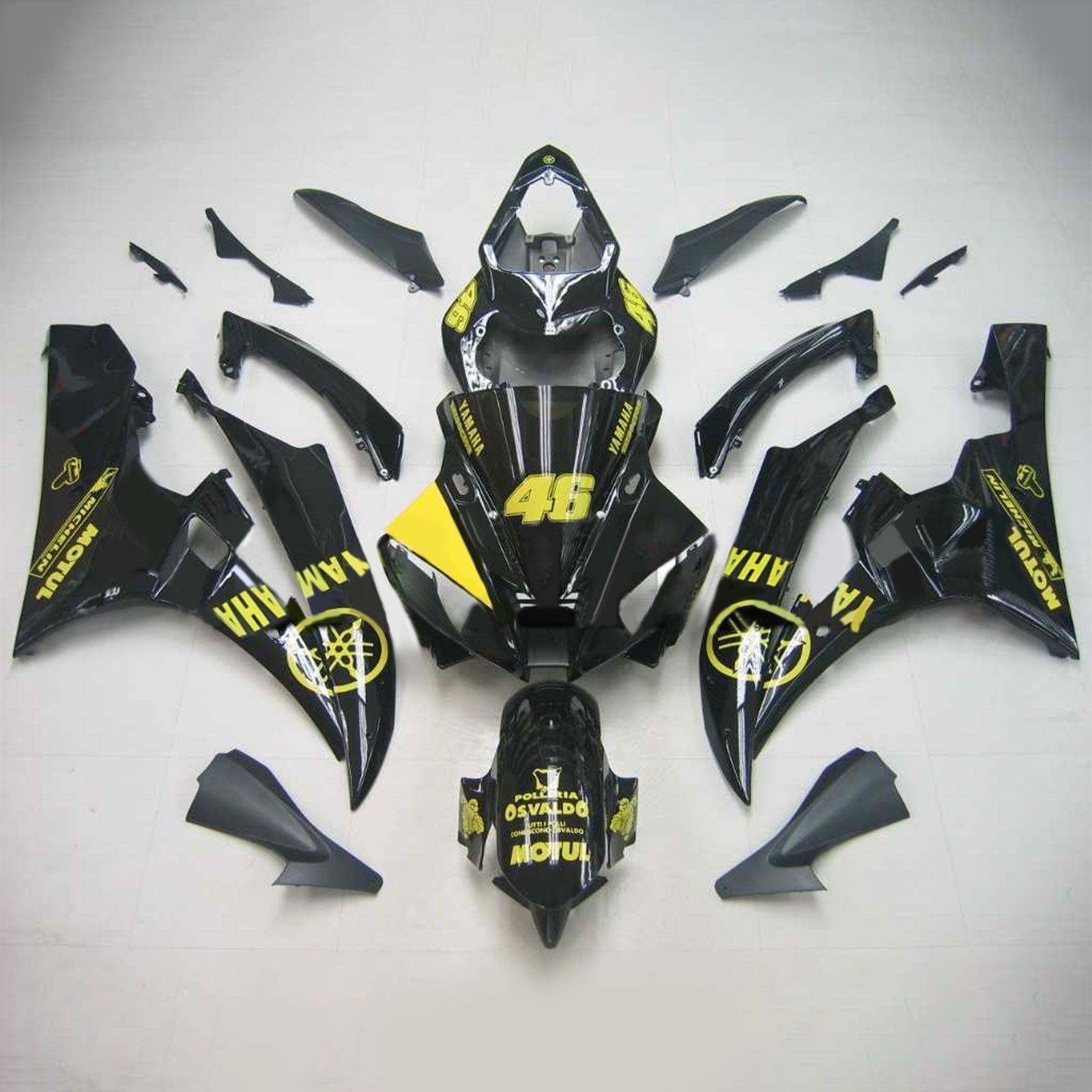 2006-2007 Yamaha YZF 600 R6 Fairing Kit Generic