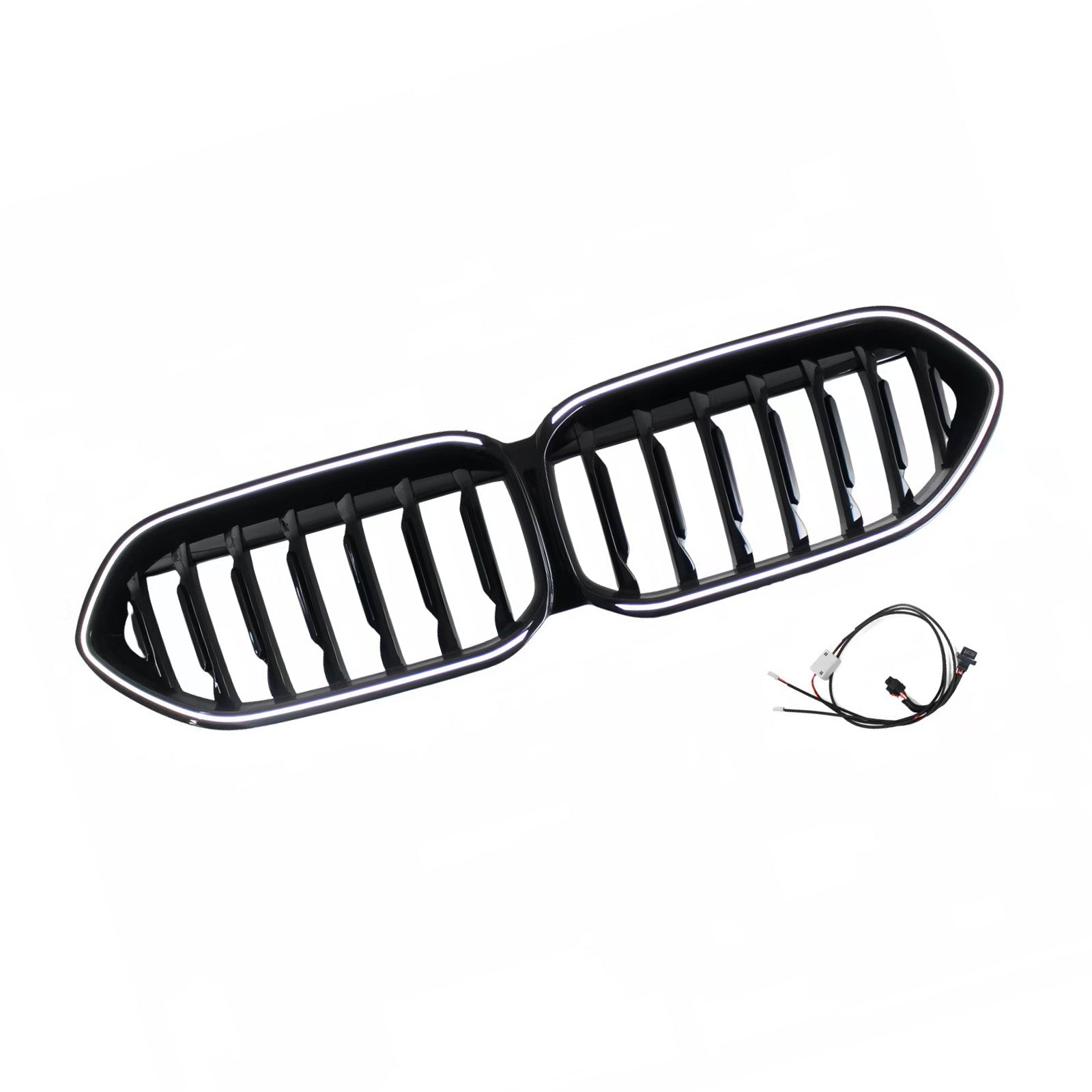 2020-2023 Fit BMW 2 Series F44 Coupe Gloss Black Front Bumper Grill Grille