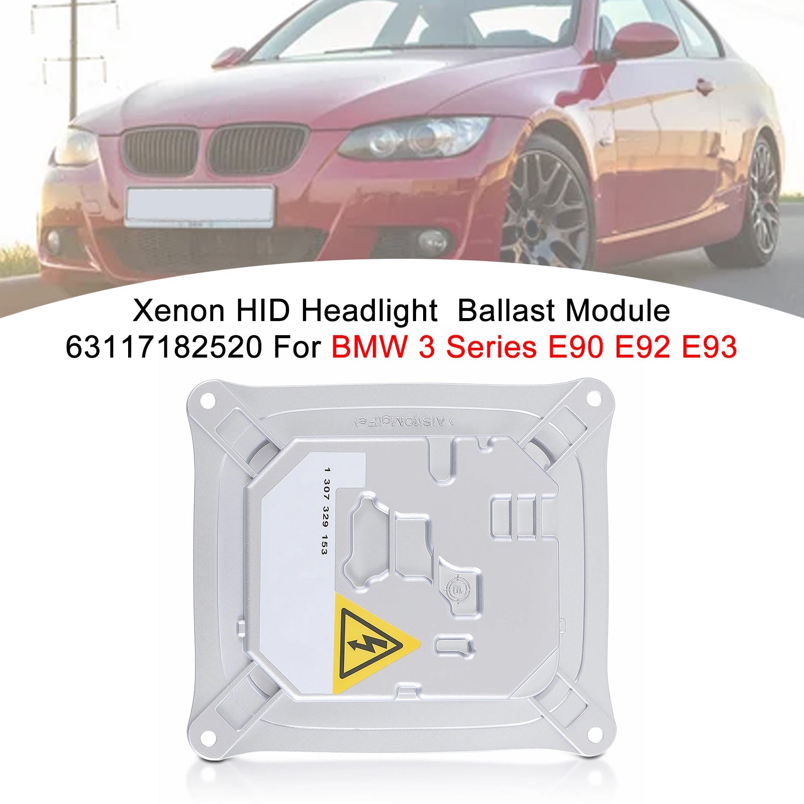 Xenon HID Headlight Ballast Module 63117182520 For BMW 3 Series E90 E92 E93