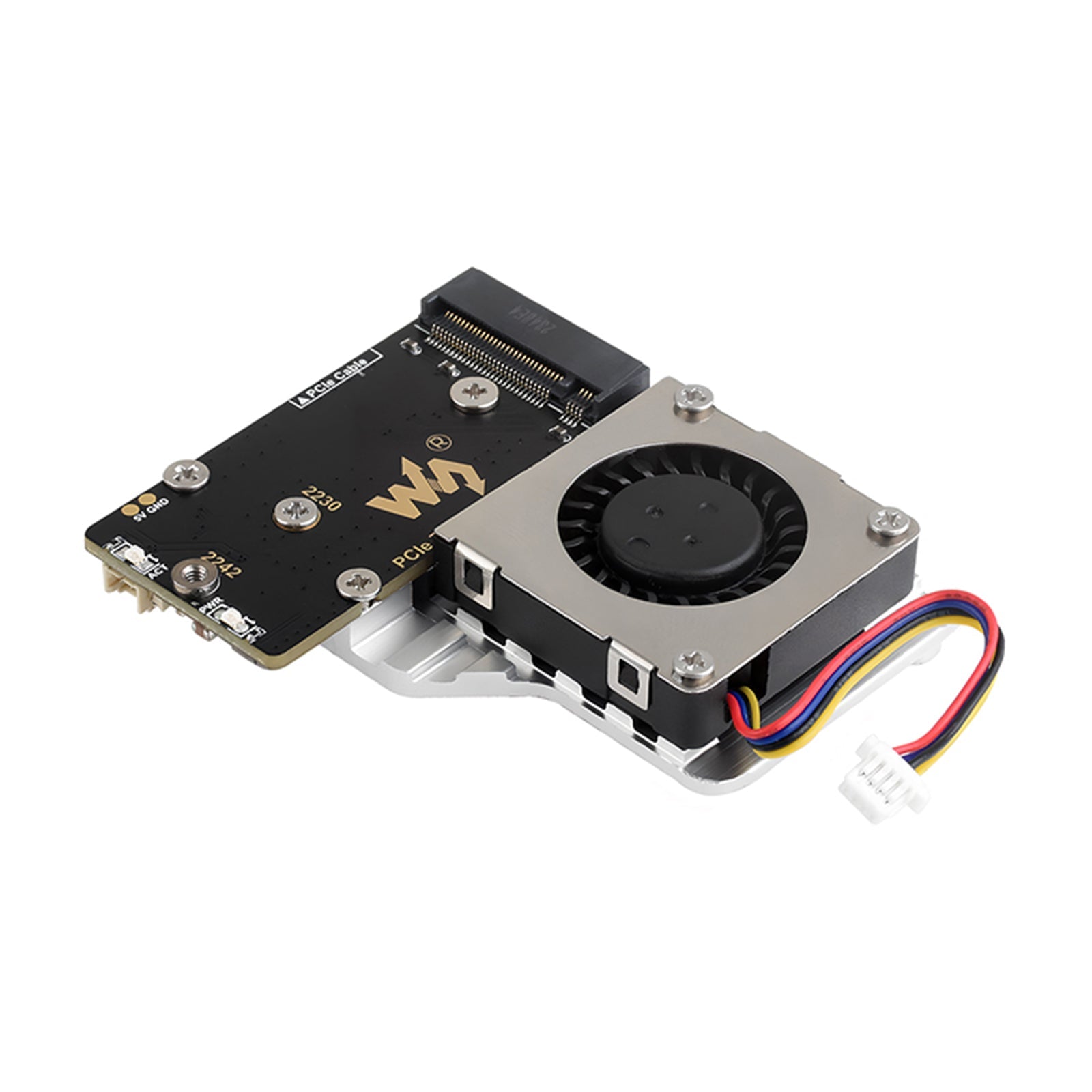 Raspberry Pi 5 PCIe to M.2 Adapter 5/5B Expansion Board Nvme Hard Disk Protocol