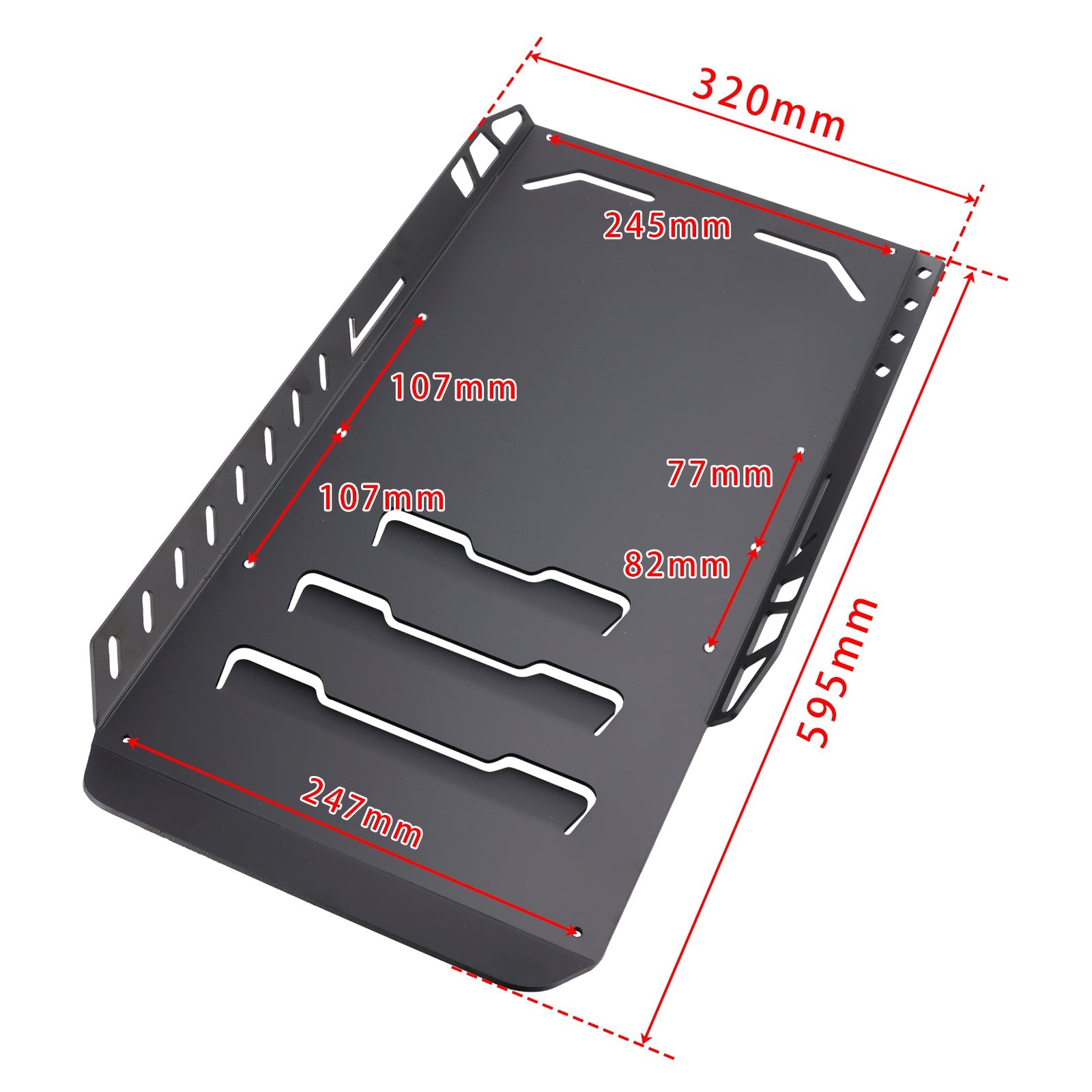 2020-2021-2022-2023-2024 Road Glide Limited FLTRK ALU Skid Plate Chassis Protector