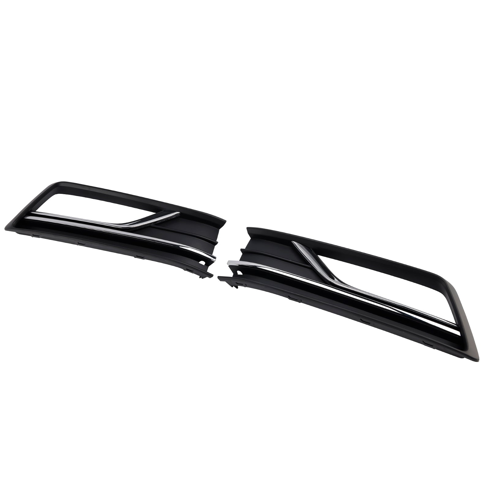 2PCS Fog Light Lamp Grille Cover Fit VW Passat B8 NMS (USA Car) 2016-2018