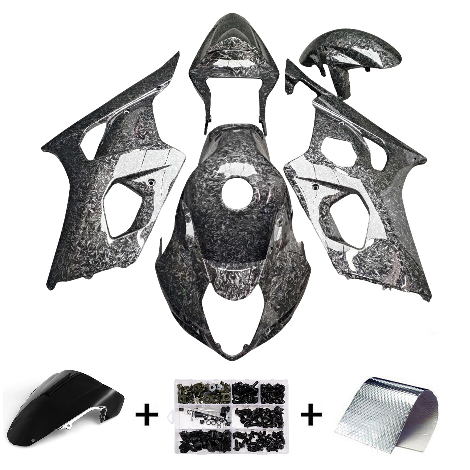 Injection Fairing Kit Bodywork Plastic ABS For Suzuki GSXR1000 2003-2004 K3