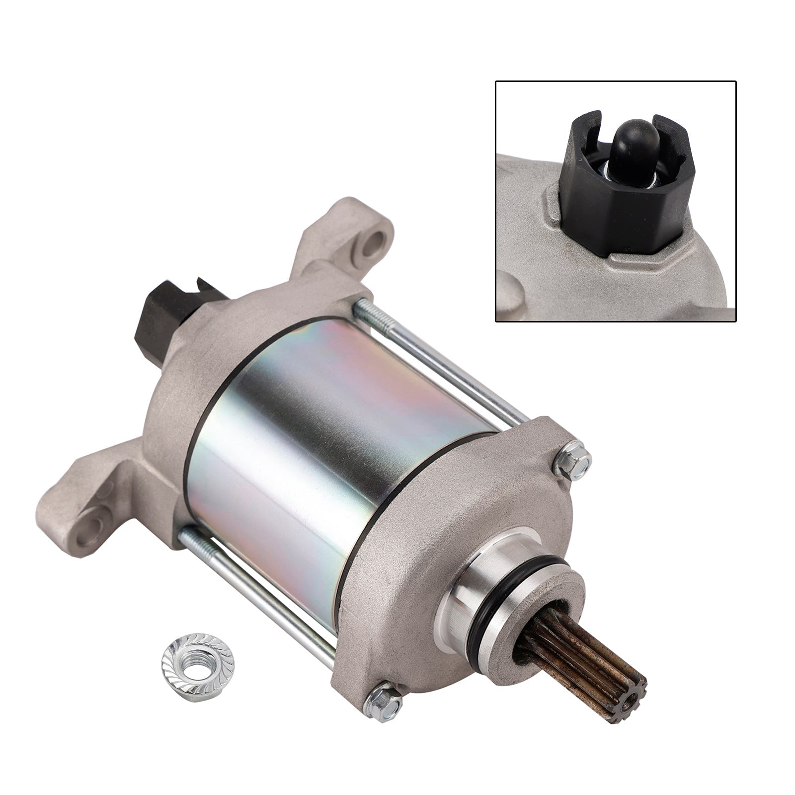 2008-2024 Suzuki LT-F400 KingQuad 400 4WD L0 Replace Starter Motor 31100-38F10 31100-38F20 Generic