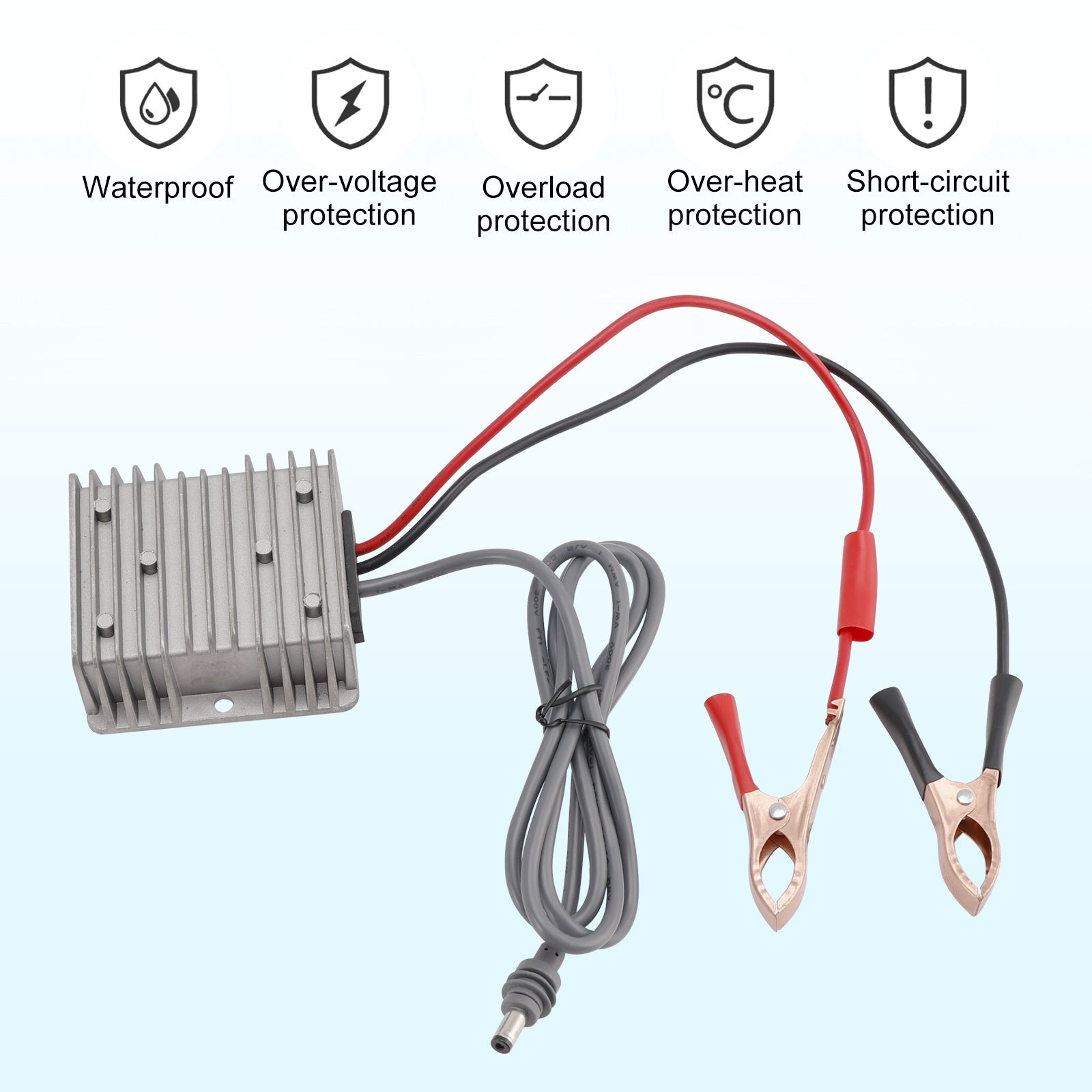 Mini Step Up Power Converter DC Power Cable 12V/24V to 57V 4.5A 256W