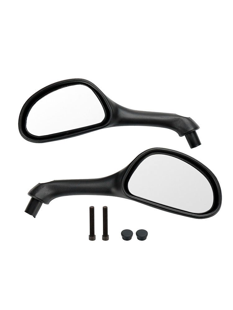 Gilera Runner 50 125 180 200 FXR SP VXR Balck Pair of Rear View Mirrors CM068001 Generic