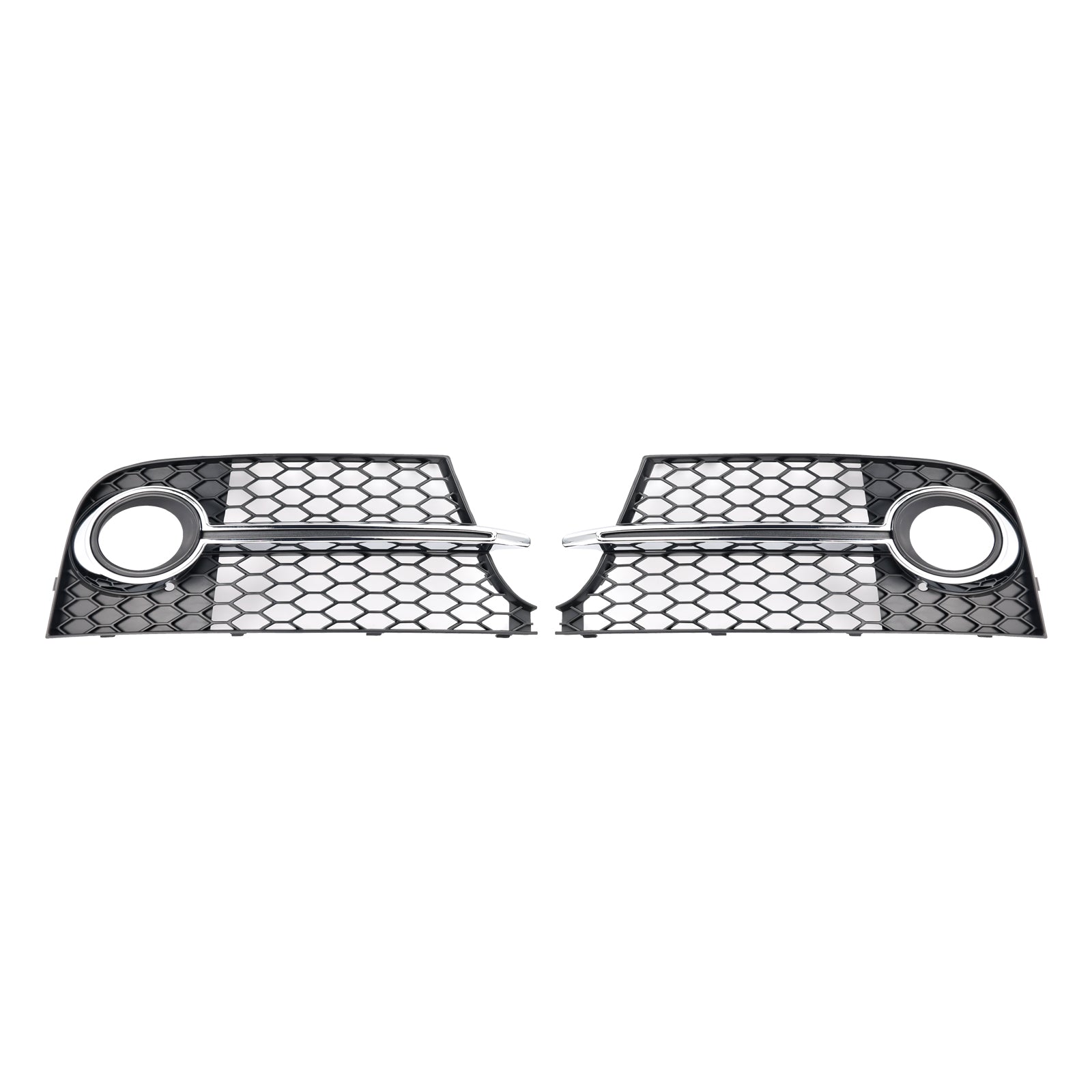 Audi TT MK2 S-Line TTS 2011-2014 Chrome Front Bumper Fog Light Grille