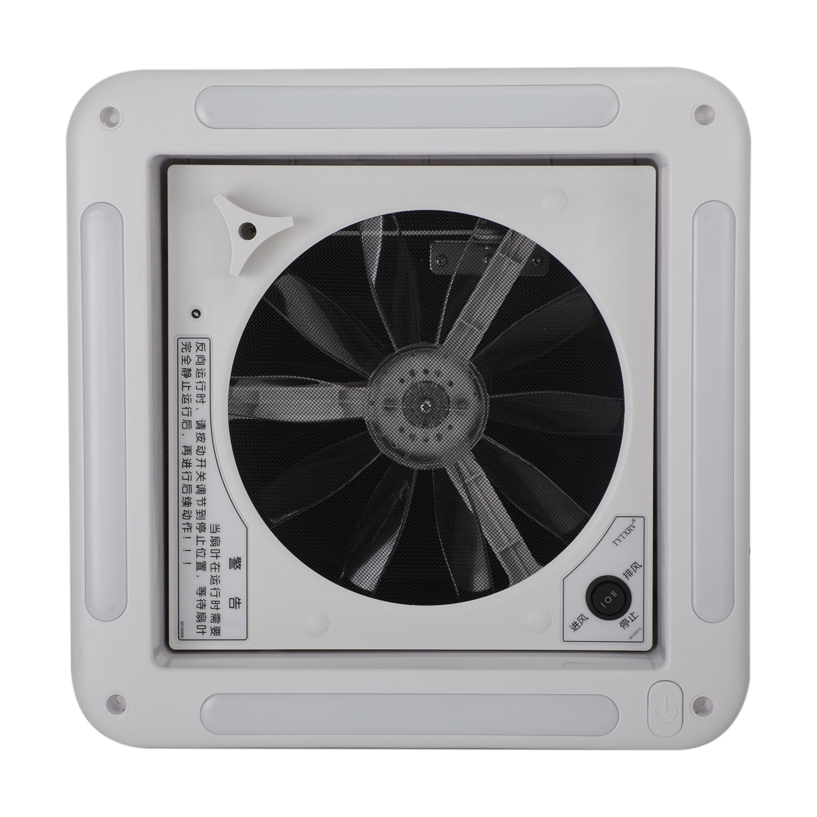 Durable and Efficient DC12V RV Skylight with Stainless Steel Insect Screen