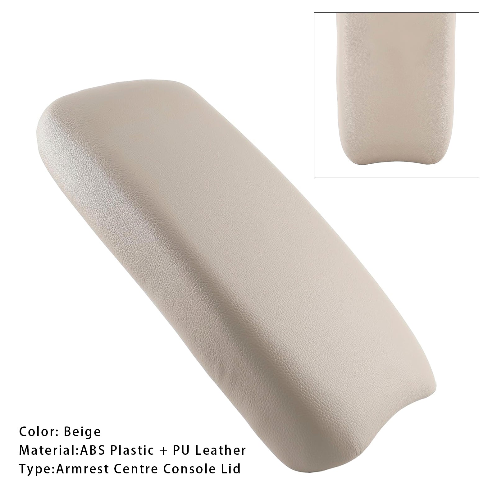 2006-2009 Honda CIVIC Beige Leather Armrest Centre Console Lid
