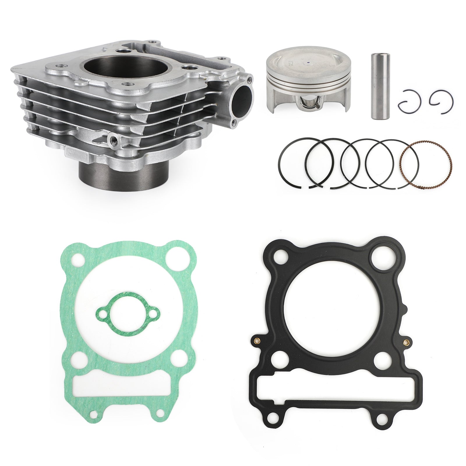 Cylinder Jug w/ New Piston & Top End Kit For Yamaha YFM 250 Raptor YFM250R 08-13