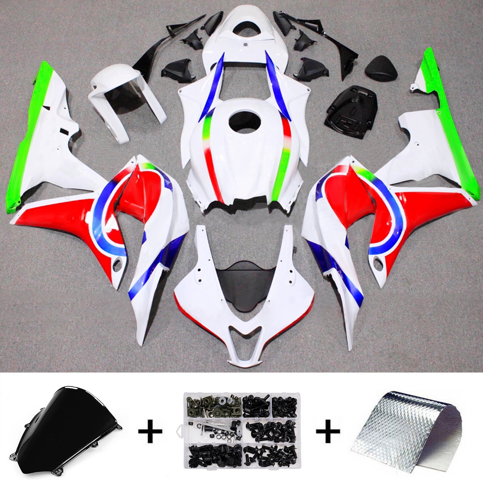 Injection Fairing Kit Bodywork Plastic ABS For Honda CBR600RR 2007-2008 F5