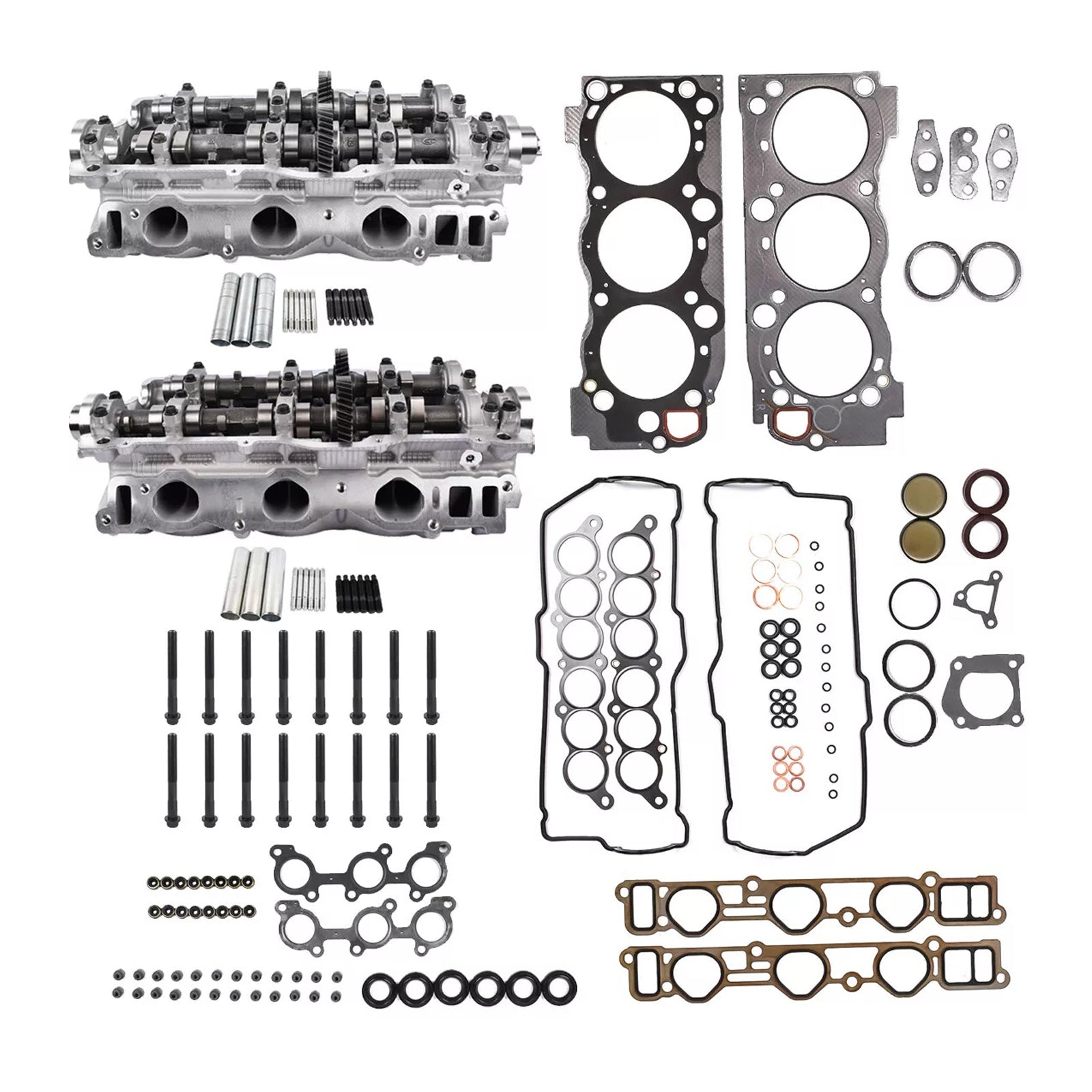 1995-04/2004 TOYOTA TACOMA 3.4L 2PCS Cylinder Head & Gaskets & Bolts 11101-69136 1305362050