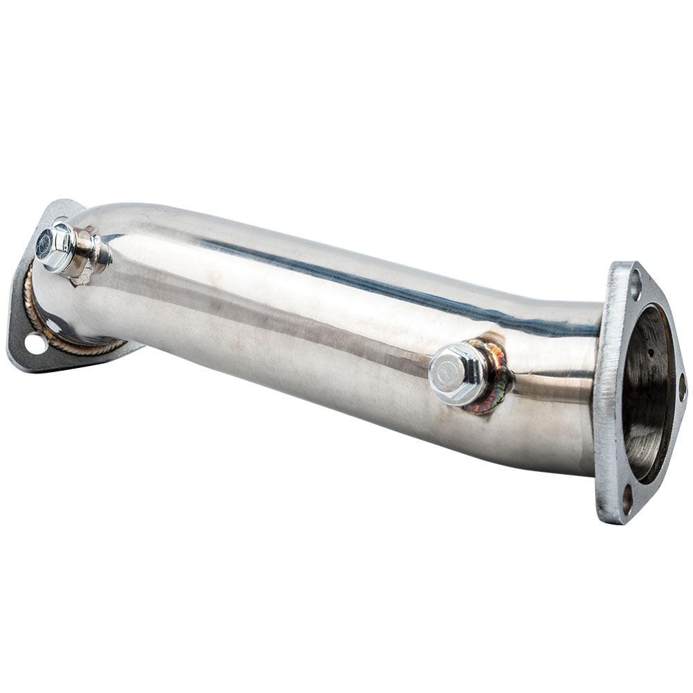 High Flow Downpipe Exhaust Converter Pipe For 97-05 Audi A4 B5 B6/Passat 1.8T